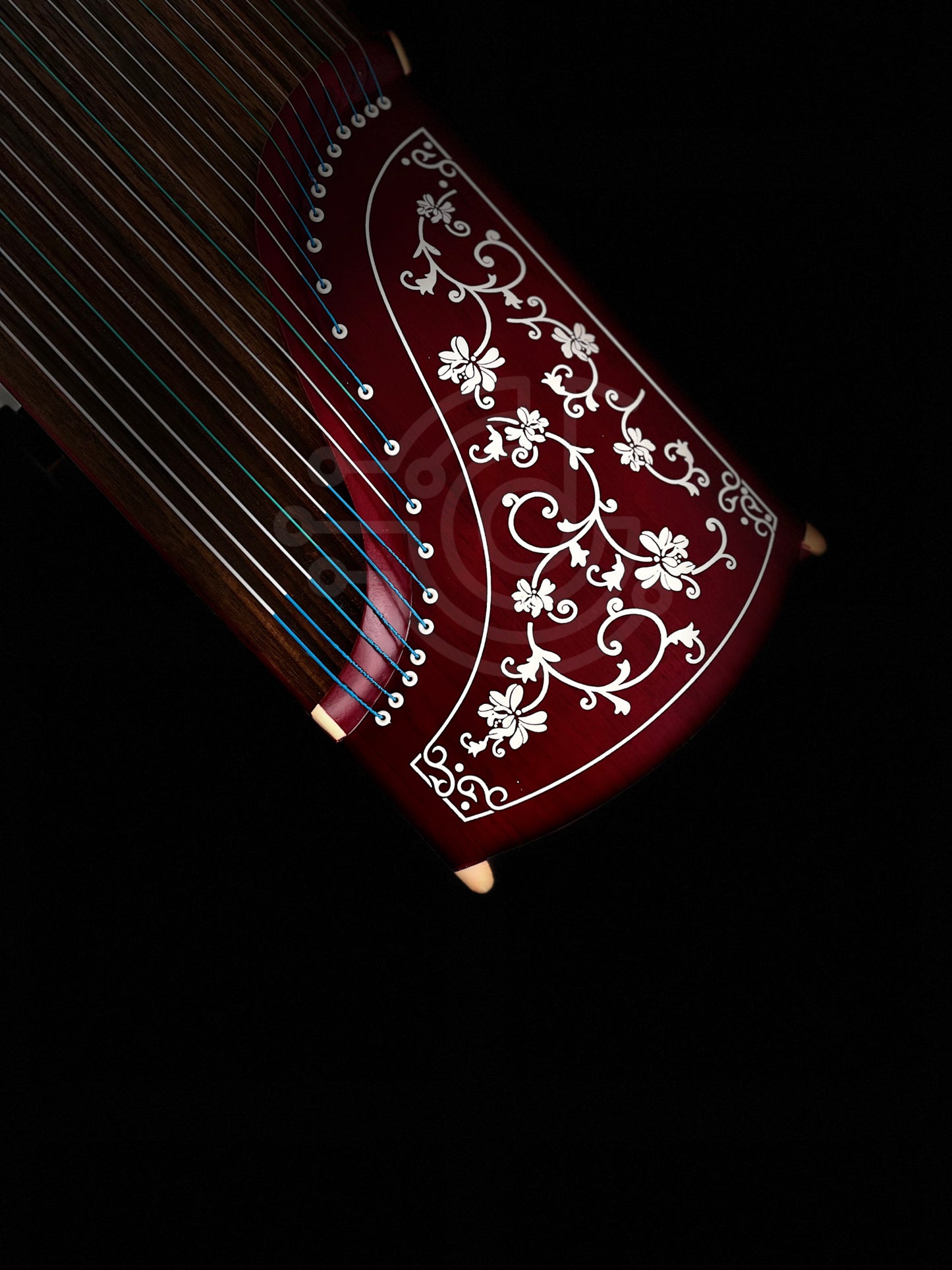 Yayun Guzheng - Red Petals in the Wind Rosewood Guzheng