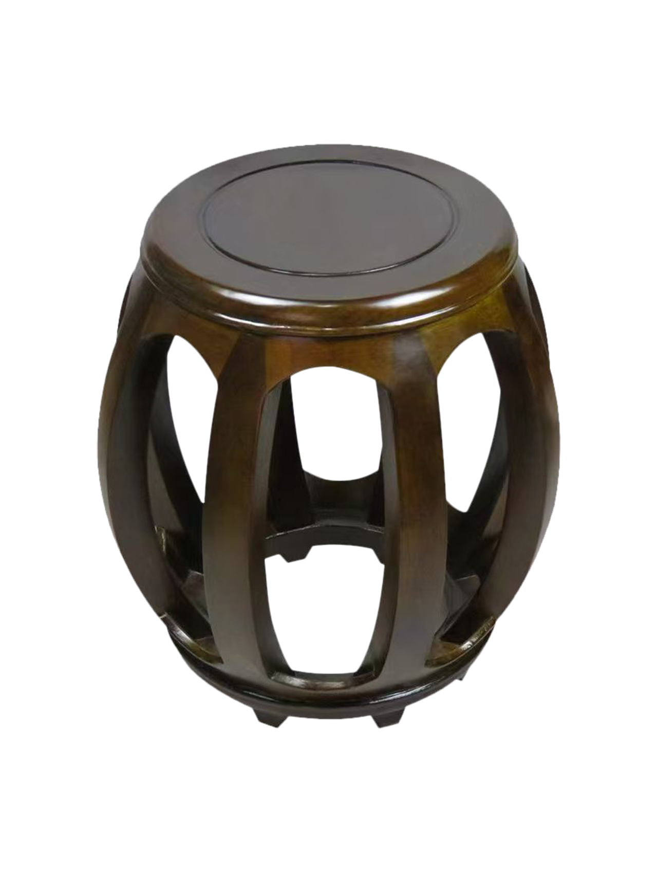 琴凳 - 楠木色素面琴凳