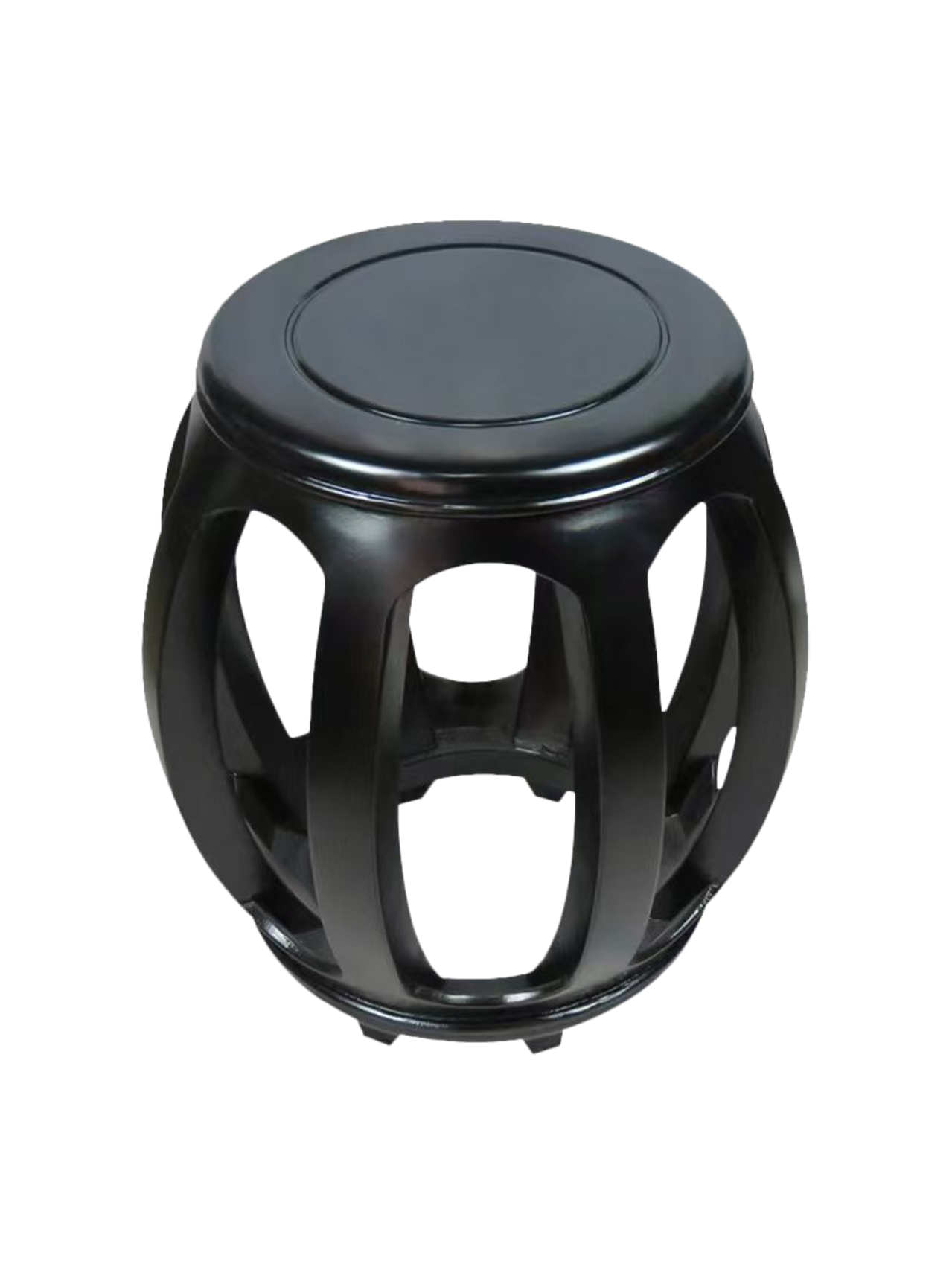 琴凳 - 黑色素面琴凳