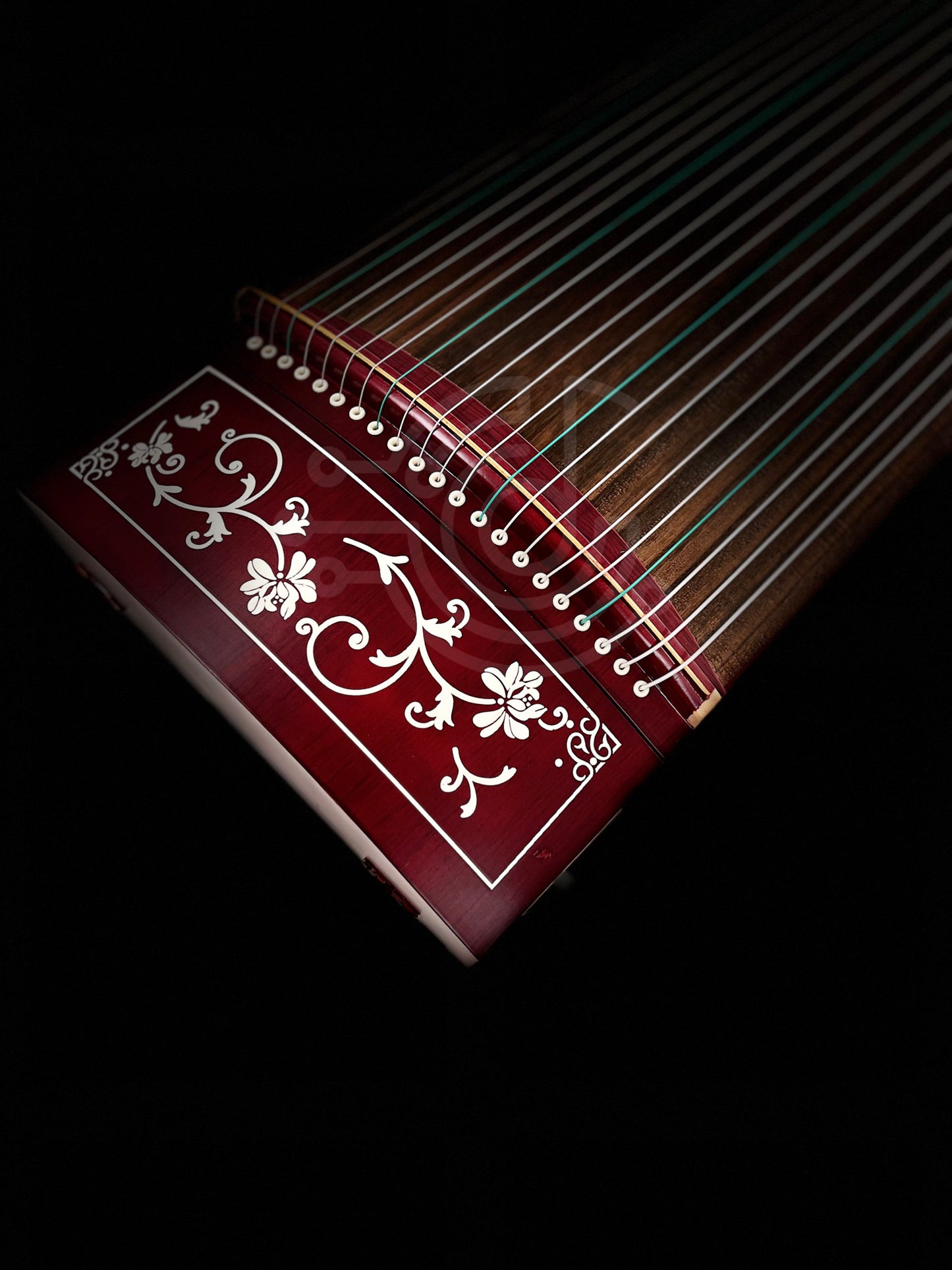 Yayun Guzheng - Red Petals in the Wind Rosewood Guzheng