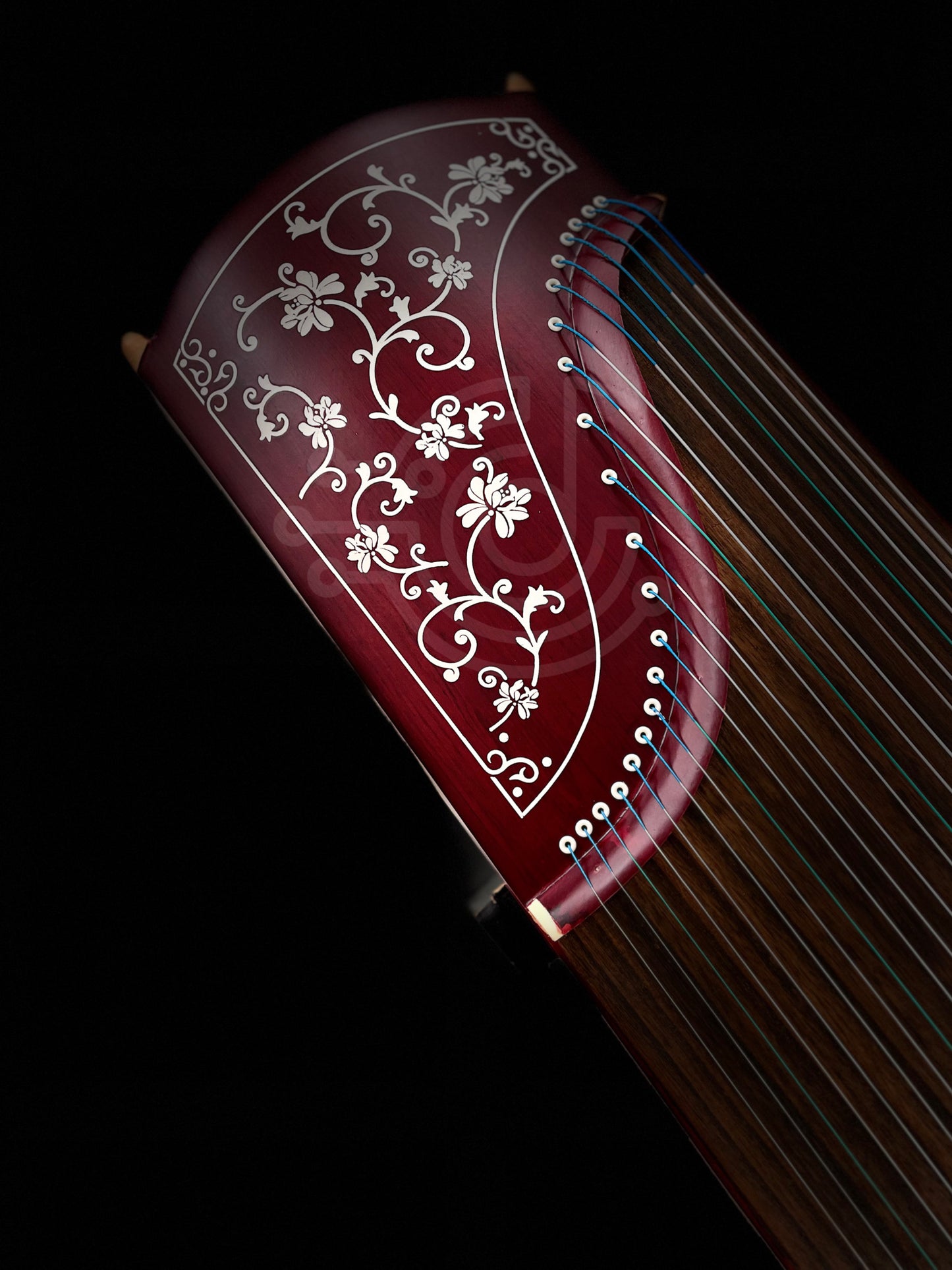 Yayun Guzheng - Red Petals in the Wind Rosewood Guzheng