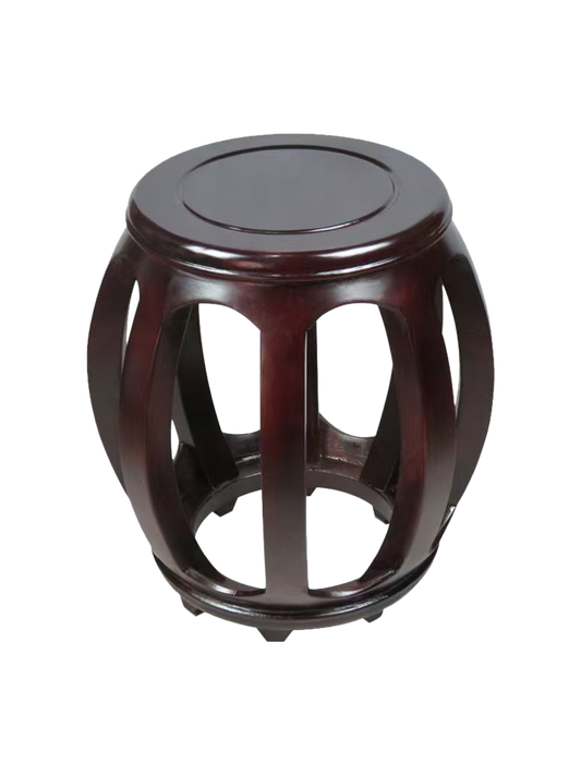 琴凳 - 紫檀色素面琴凳