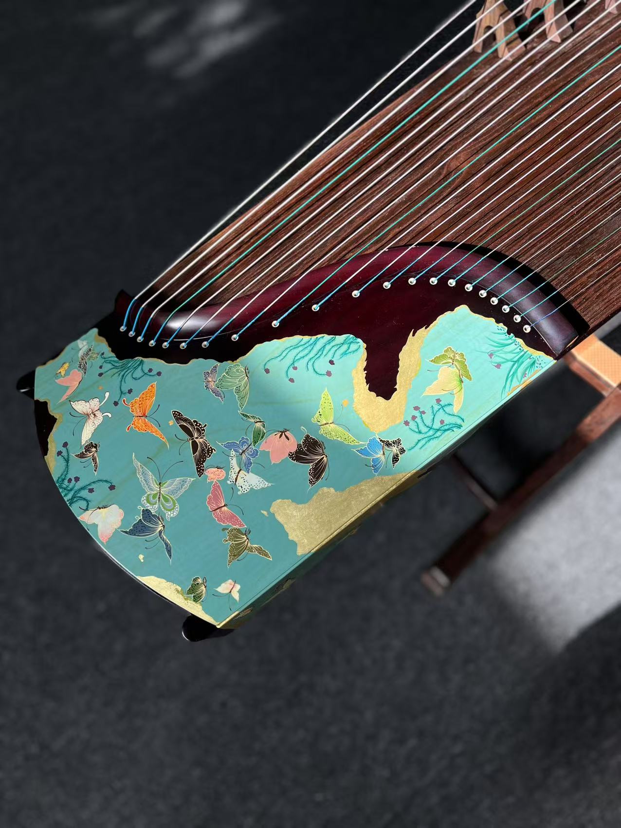 Qingmu Guzheng - Hundred Butterflies Pattern