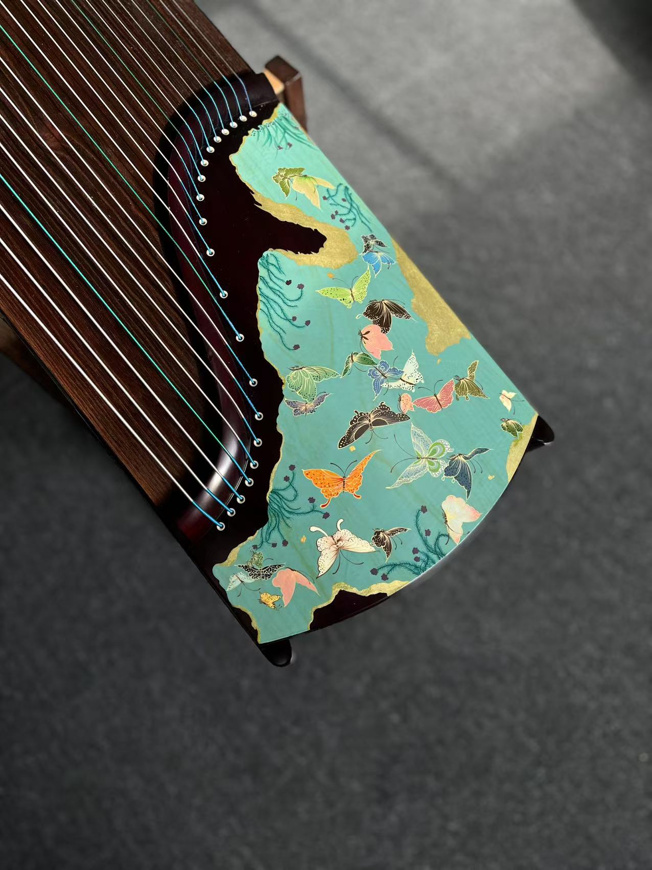 Qingmu Guzheng - Hundred Butterflies Pattern