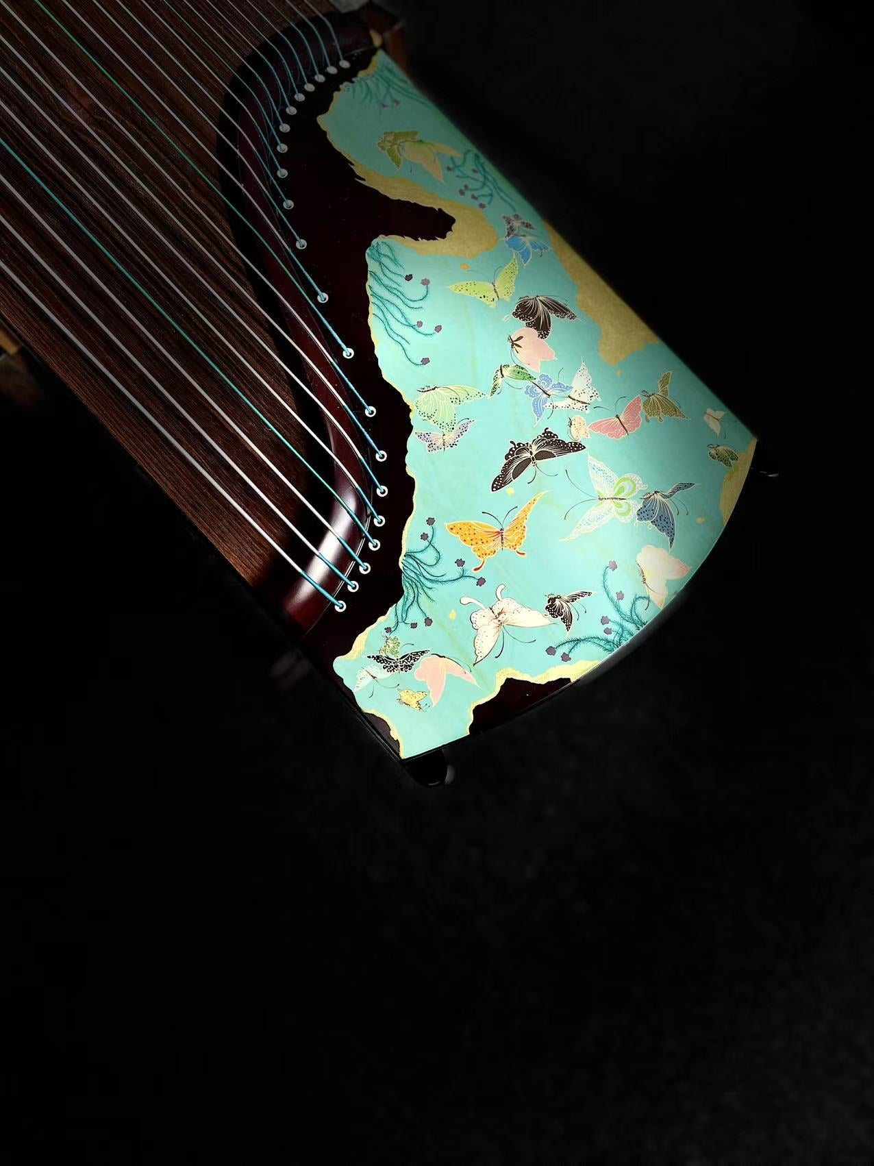 Qingmu Guzheng - Hundred Butterflies Pattern