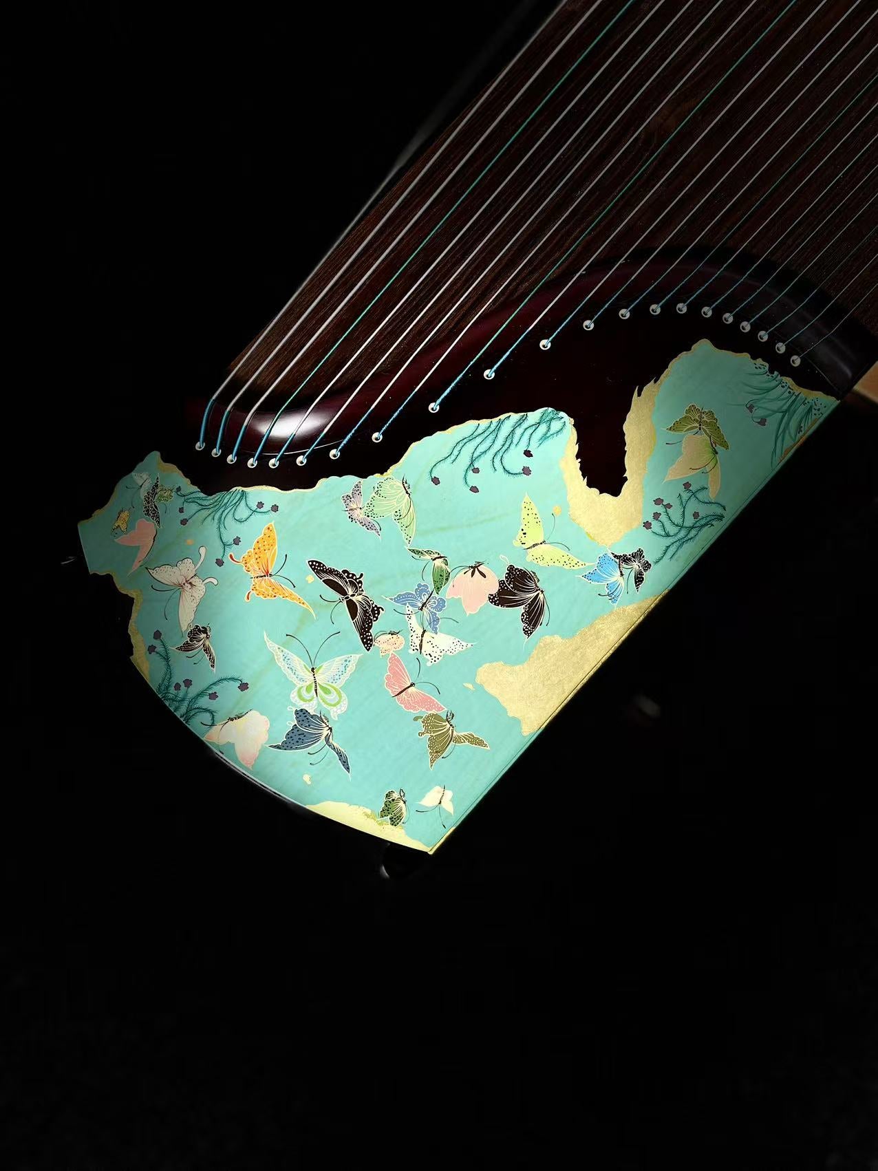 Qingmu Guzheng - Hundred Butterflies Pattern