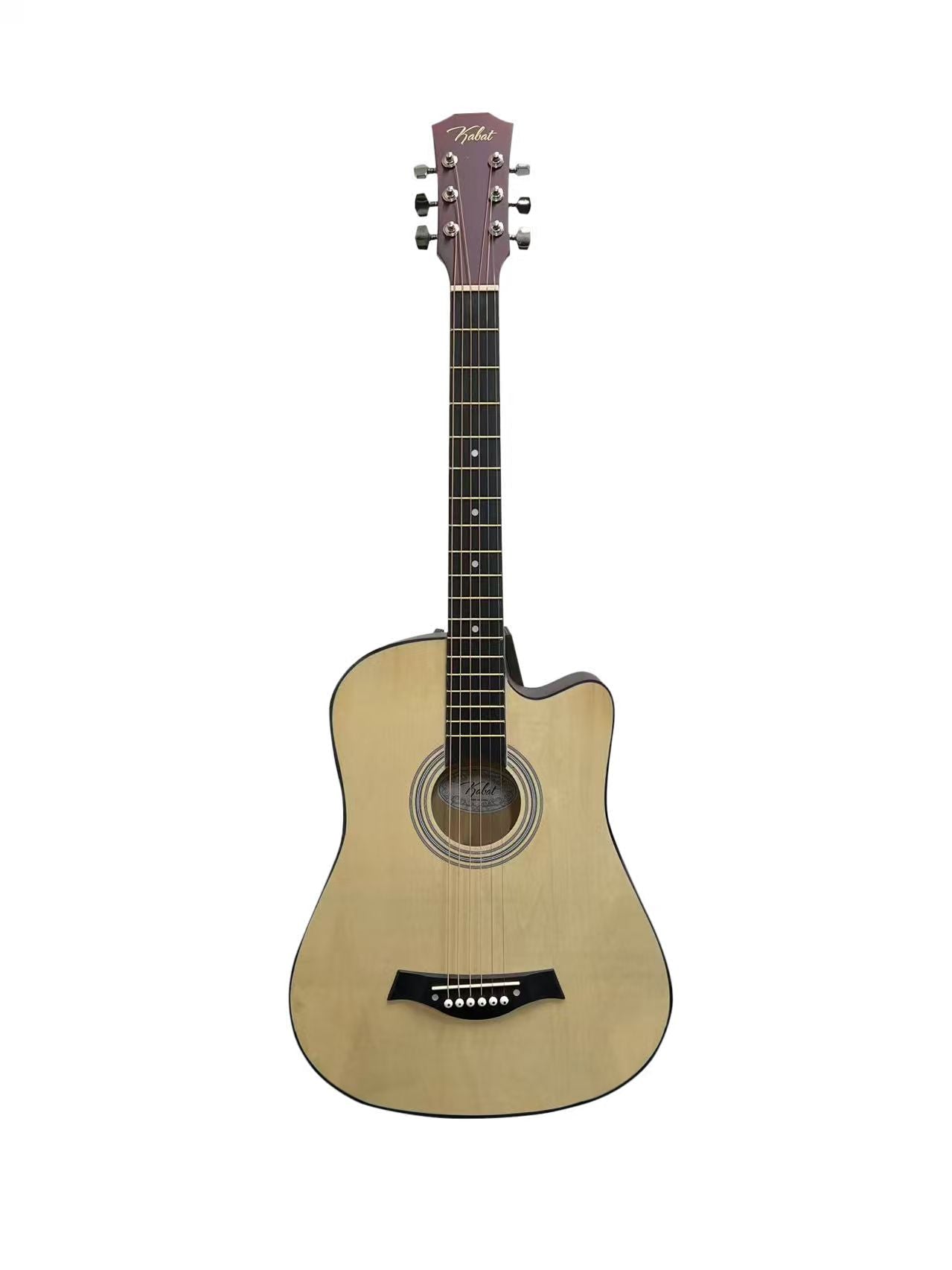 AUCN Guitar - 38-inch Standard Acoustic Guitar Natural