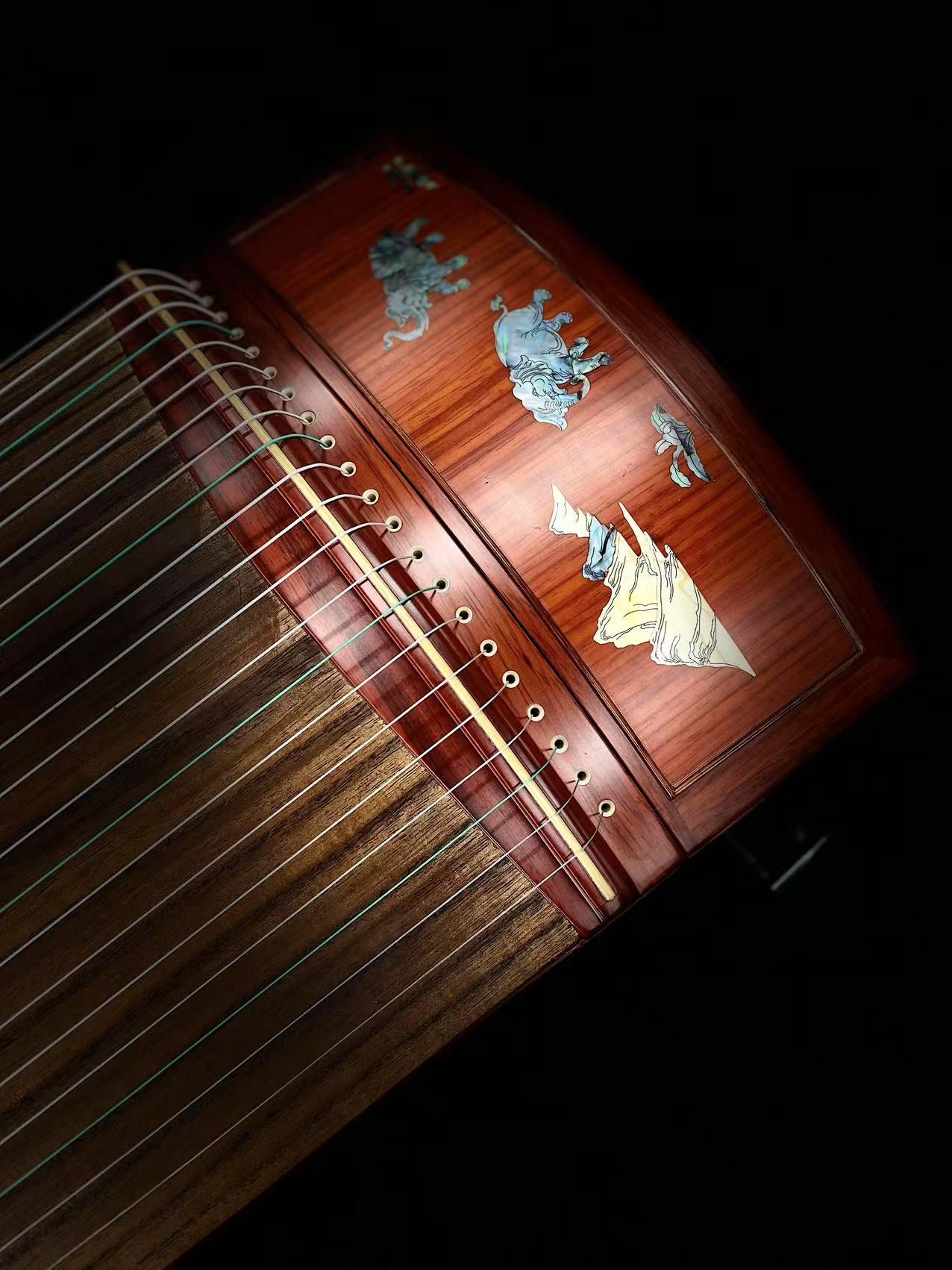 Qingmu Guzheng - Beautiful Brocade Wood Guzheng