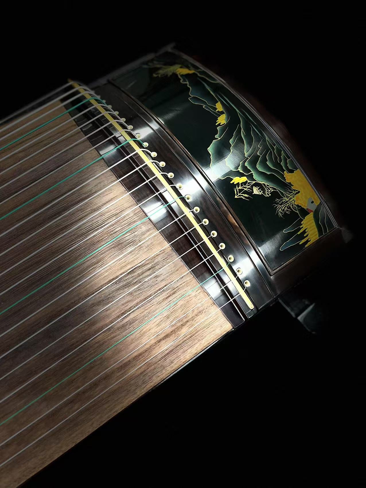 Qingmu Guzheng - Qinchuan Ebony Wood Guzheng