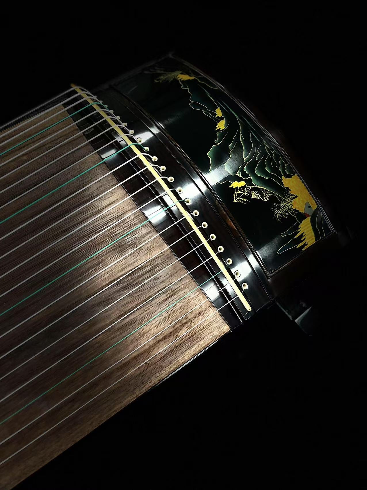 Qingmu Guzheng - Qinchuan Ebony Wood Guzheng