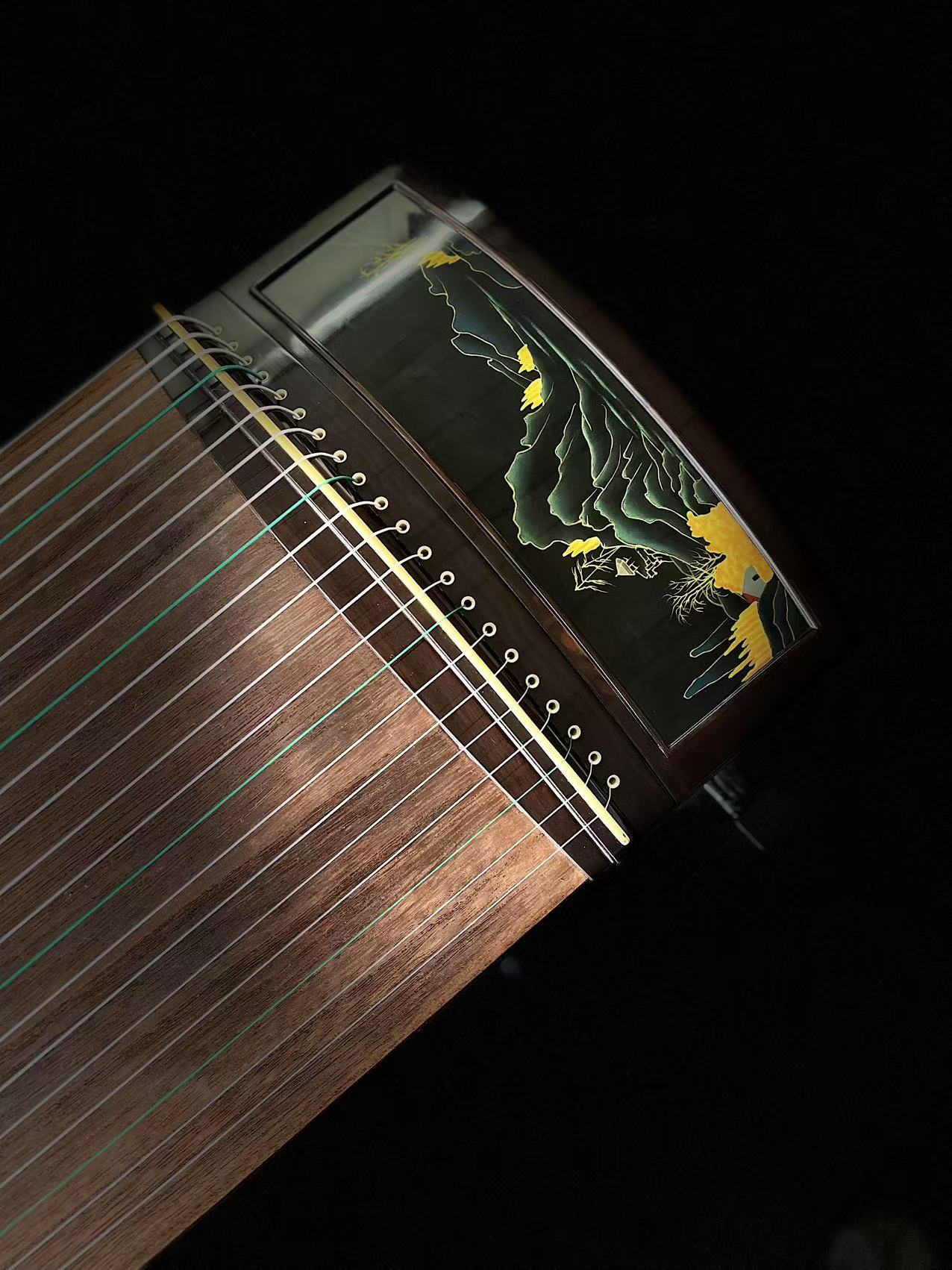Qingmu Guzheng - Qinchuan Ebony Wood Guzheng