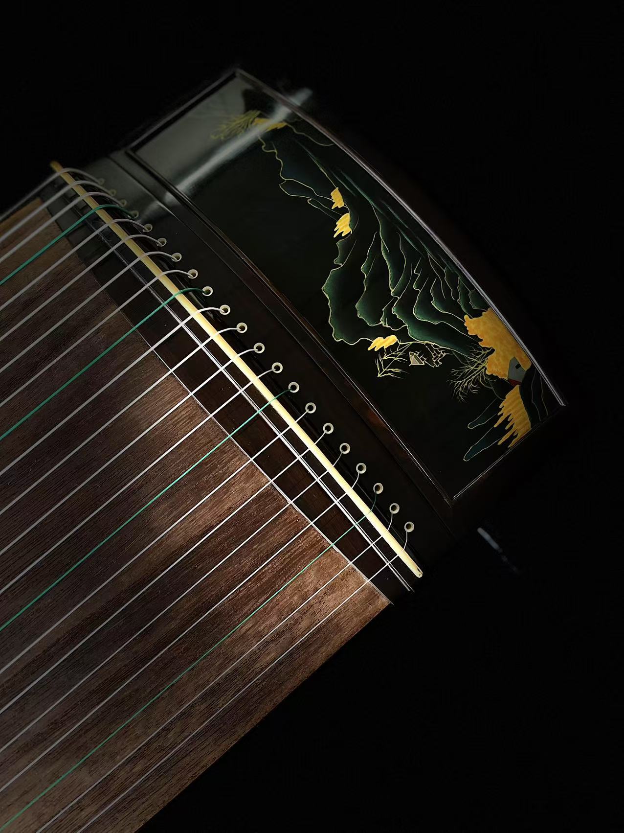 Qingmu Guzheng - Qinchuan Ebony Wood Guzheng