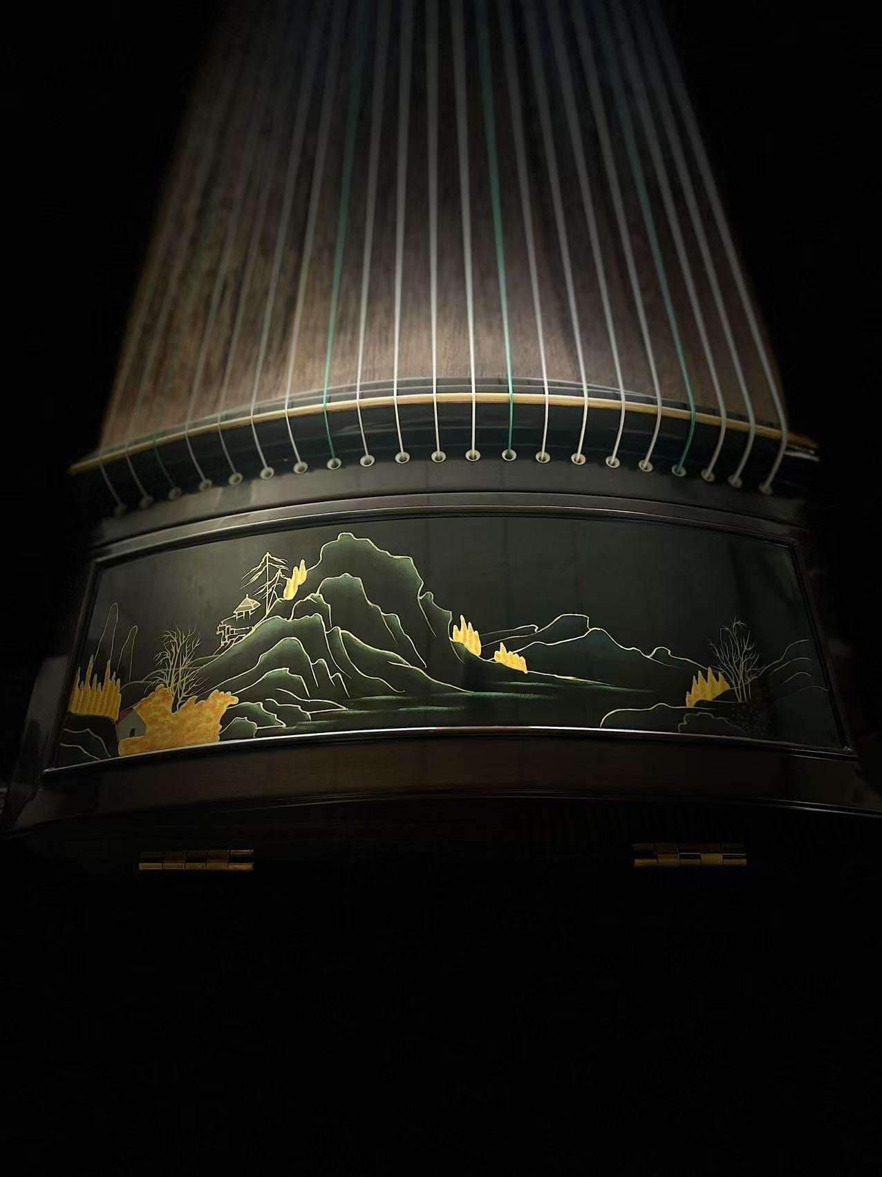 Qingmu Guzheng - Qinchuan Ebony Wood Guzheng