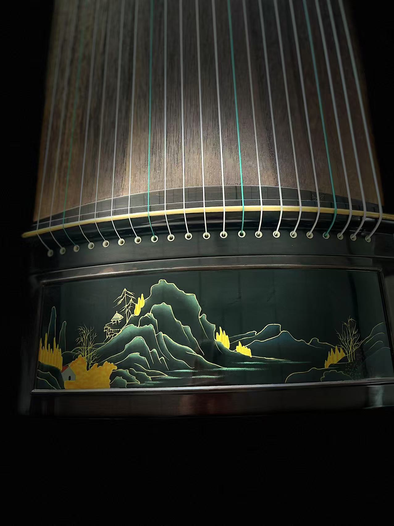 Qingmu Guzheng - Qinchuan Ebony Wood Guzheng