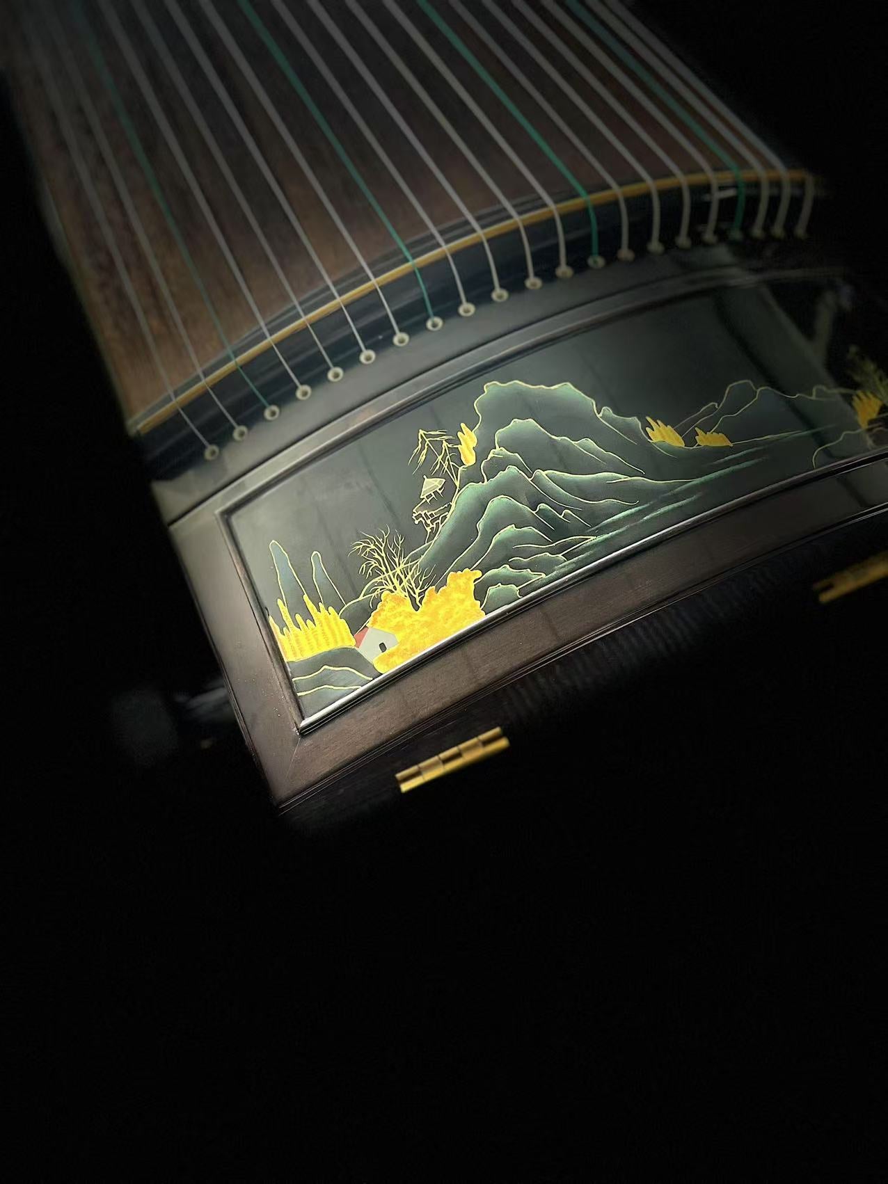 Qingmu Guzheng - Qinchuan Ebony Wood Guzheng