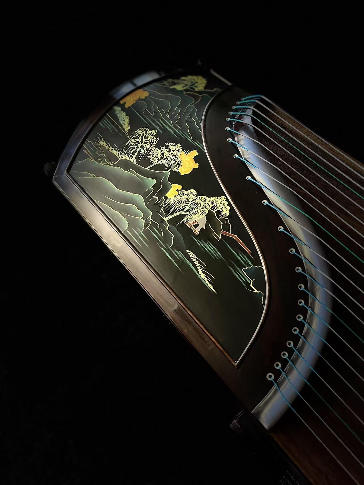 Qingmu Guzheng - Qinchuan Ebony Wood Guzheng