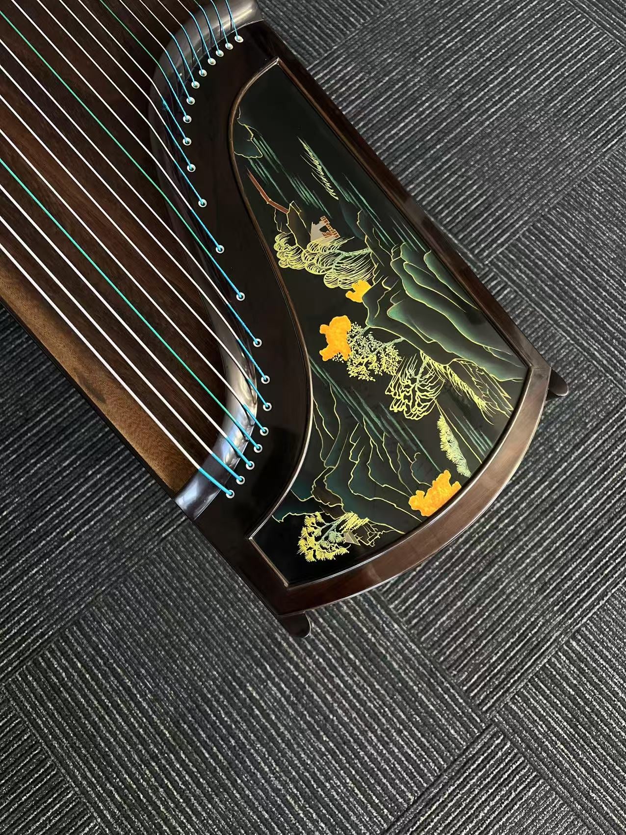 Qingmu Guzheng - Qinchuan Ebony Wood Guzheng