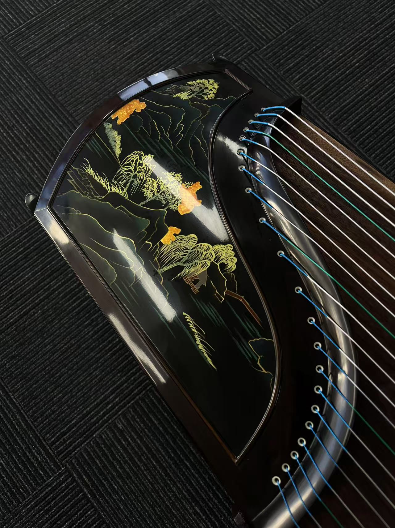 Qingmu Guzheng - Qinchuan Ebony Wood Guzheng