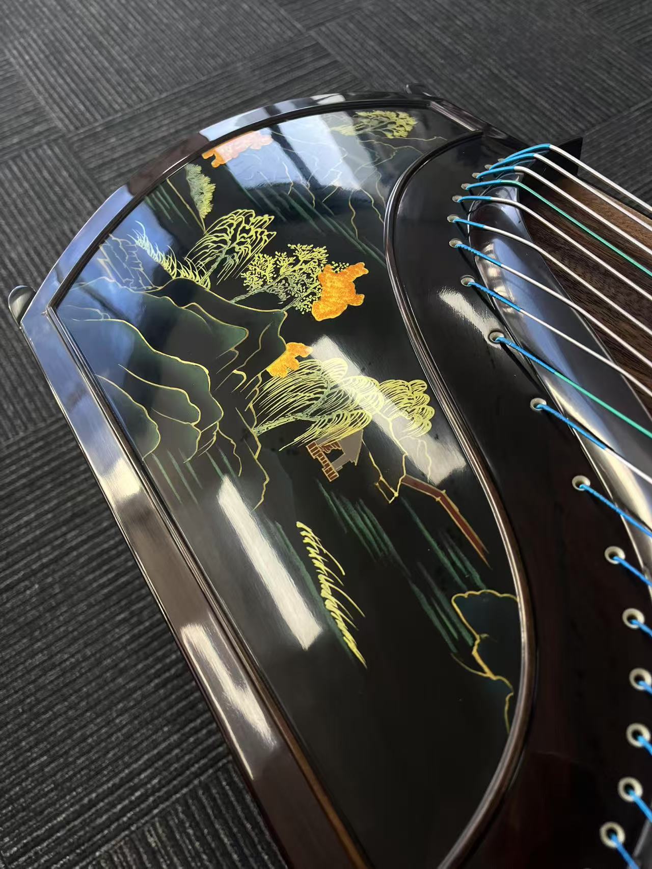 Qingmu Guzheng - Qinchuan Ebony Wood Guzheng