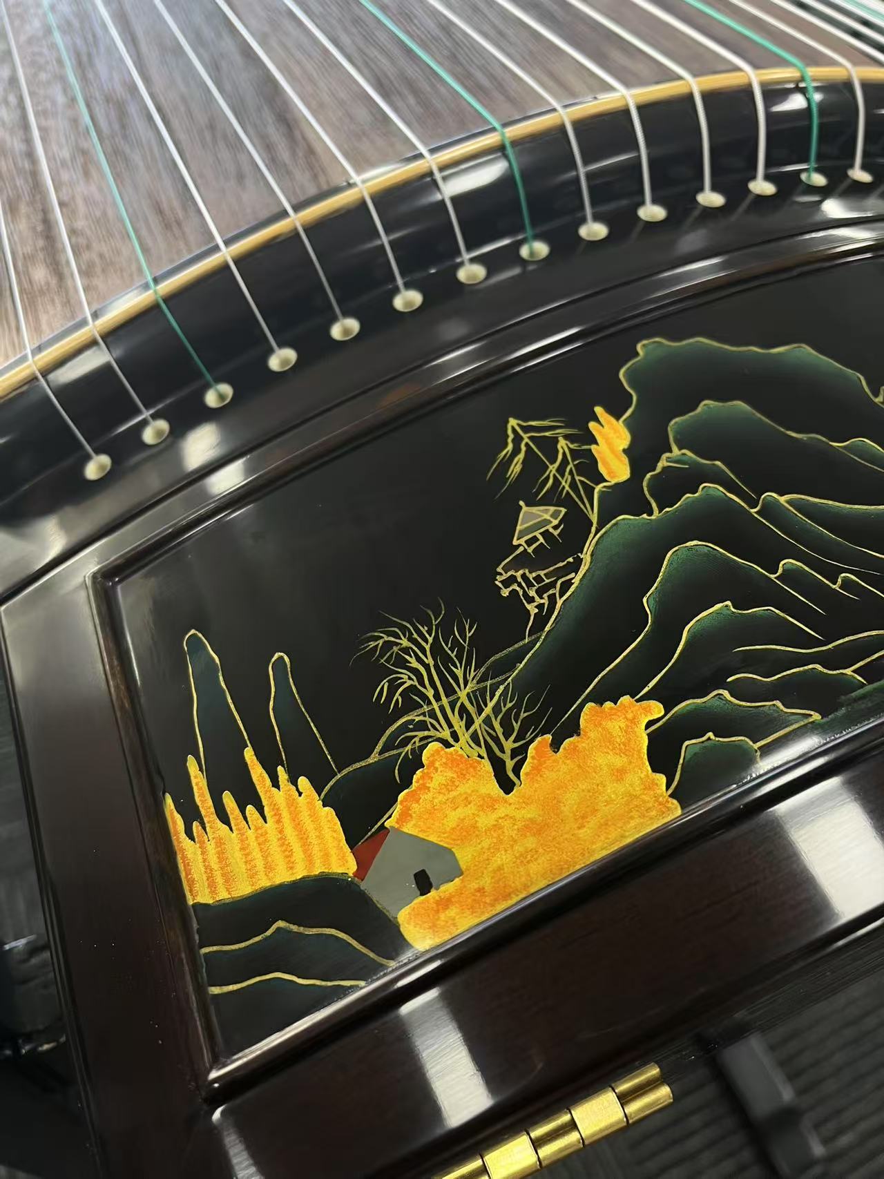Qingmu Guzheng - Qinchuan Ebony Wood Guzheng