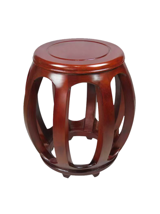 琴凳 - 红木色素面琴凳