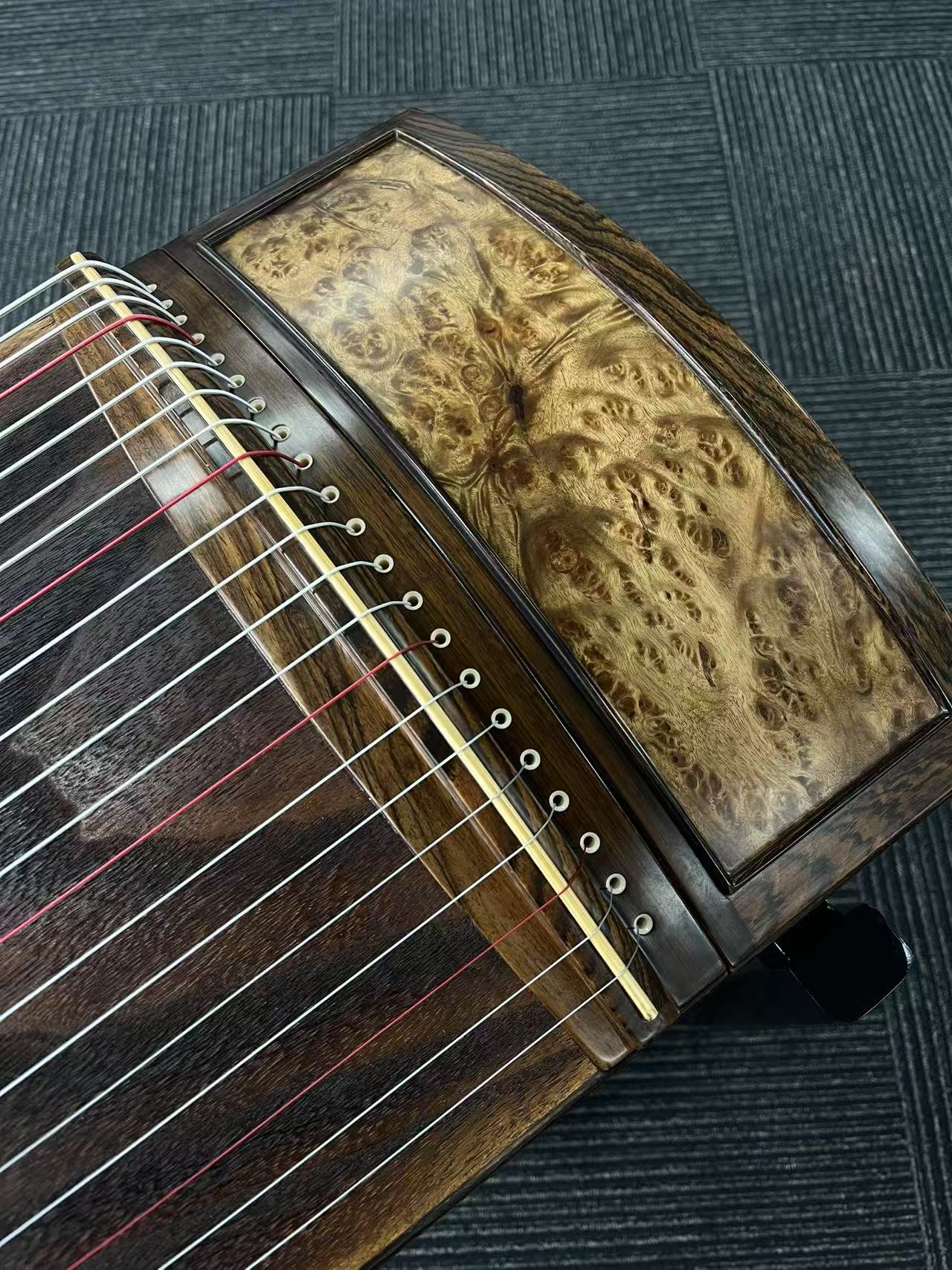 Qingmu Guzheng - Golden Sand Ebony Wood Guzheng