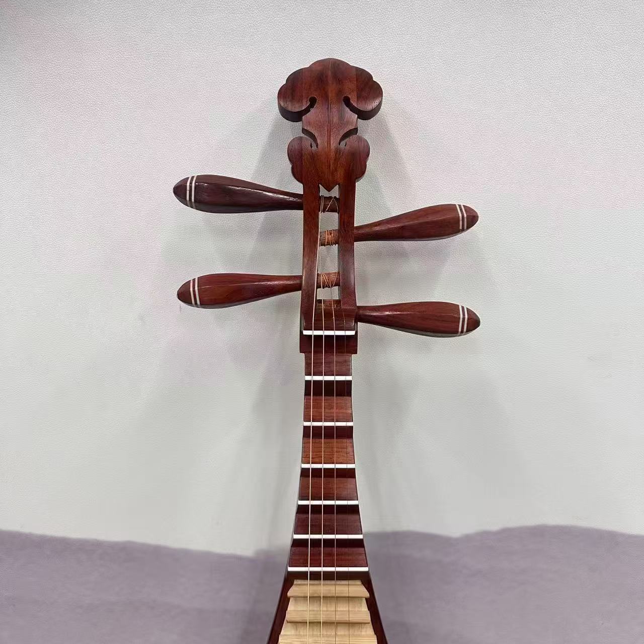 AUCN Pipa -  Red Sandalwood Phoenix-Tail Pipa