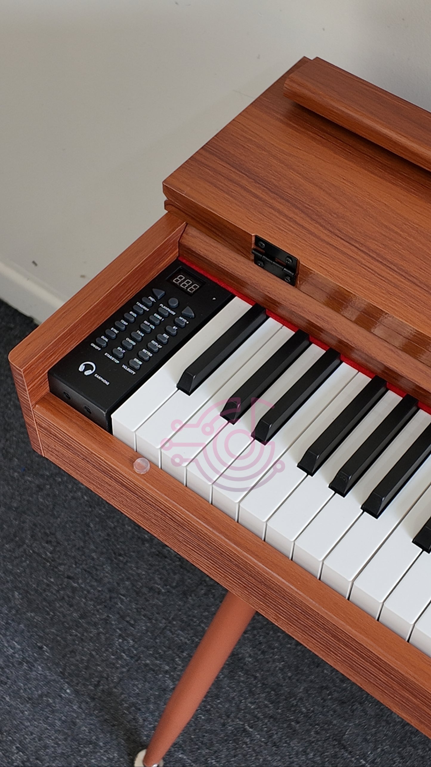 AUCN Piano - 815 Fully Weighted Hammer Action Keys