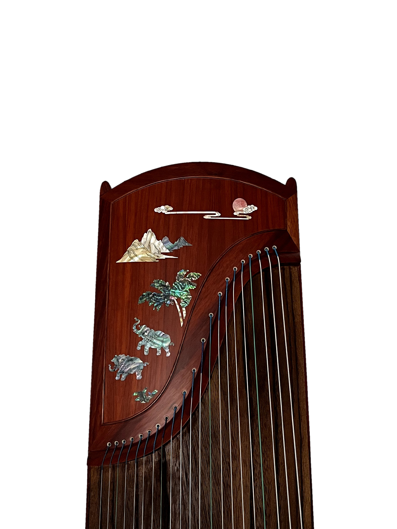 Qingmu Guzheng - Beautiful Brocade Wood Guzheng