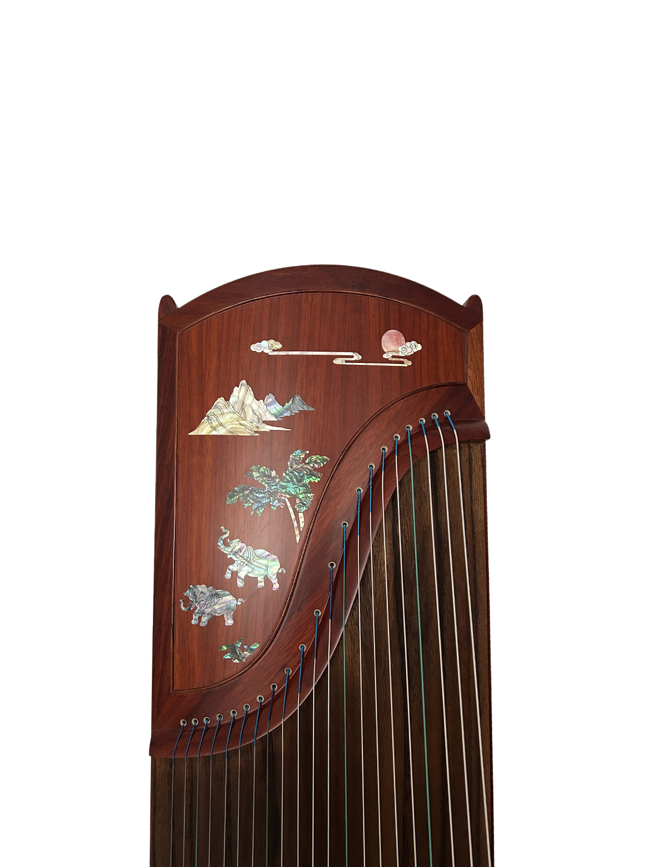 Qingmu Guzheng - Beautiful Brocade Wood Guzheng