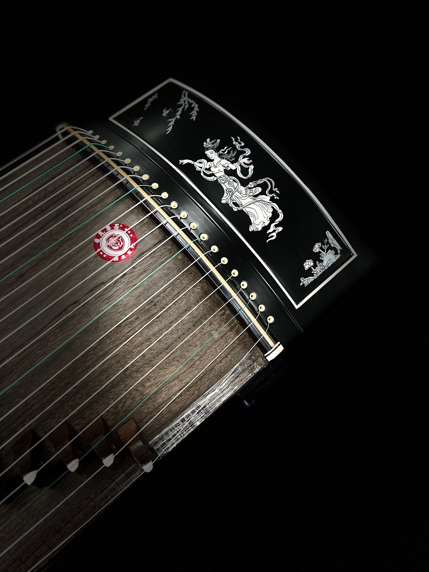 Longfeng Guzheng - Elegant Lady with Guzheng