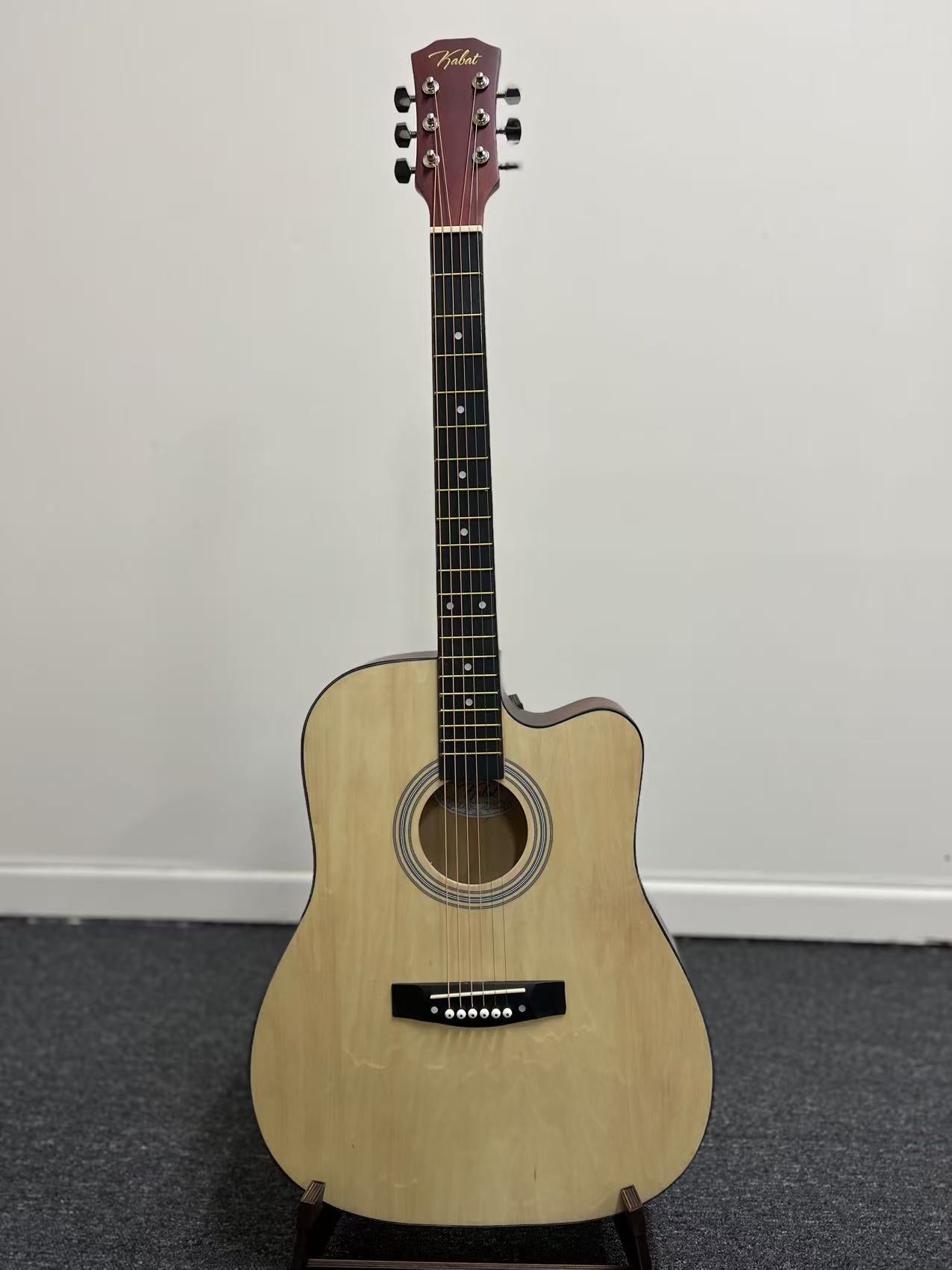 AUCN Guitar - 38-inch Standard Acoustic Guitar Natural
