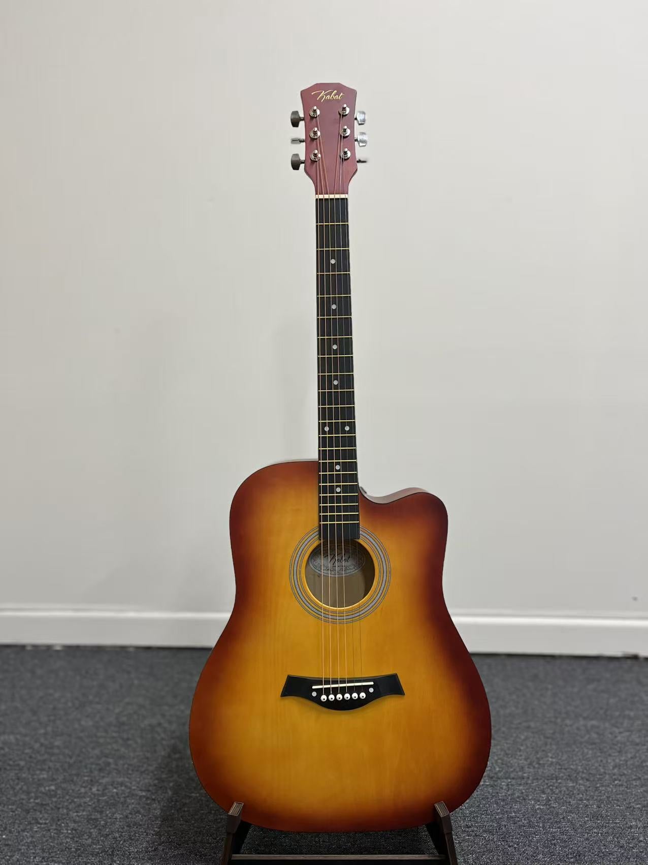 AUCN Guitar - 38-inch Standard Acoustic Guitar Sunburst