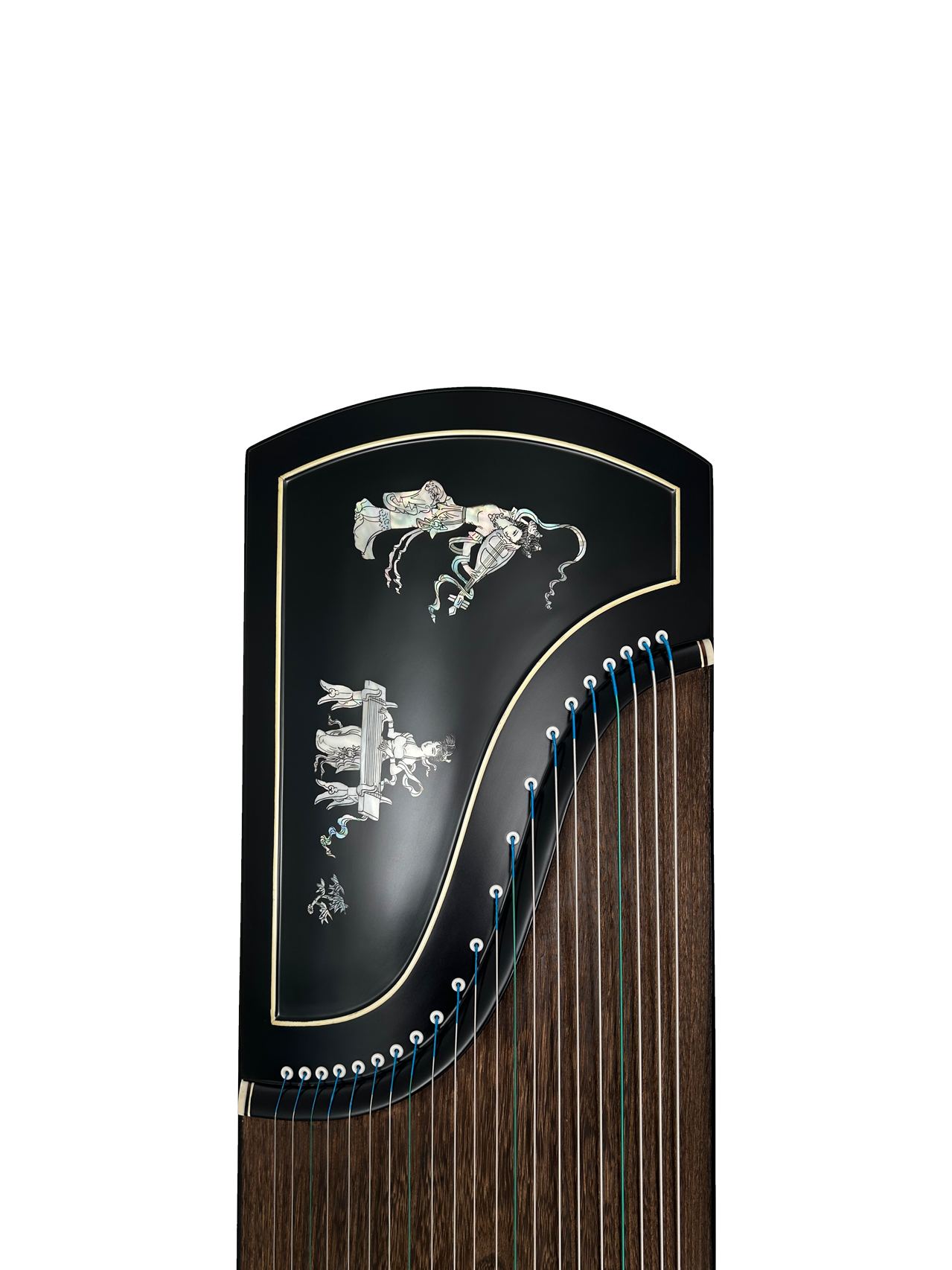 Longfeng Guzheng - Elegant Lady with Guzheng