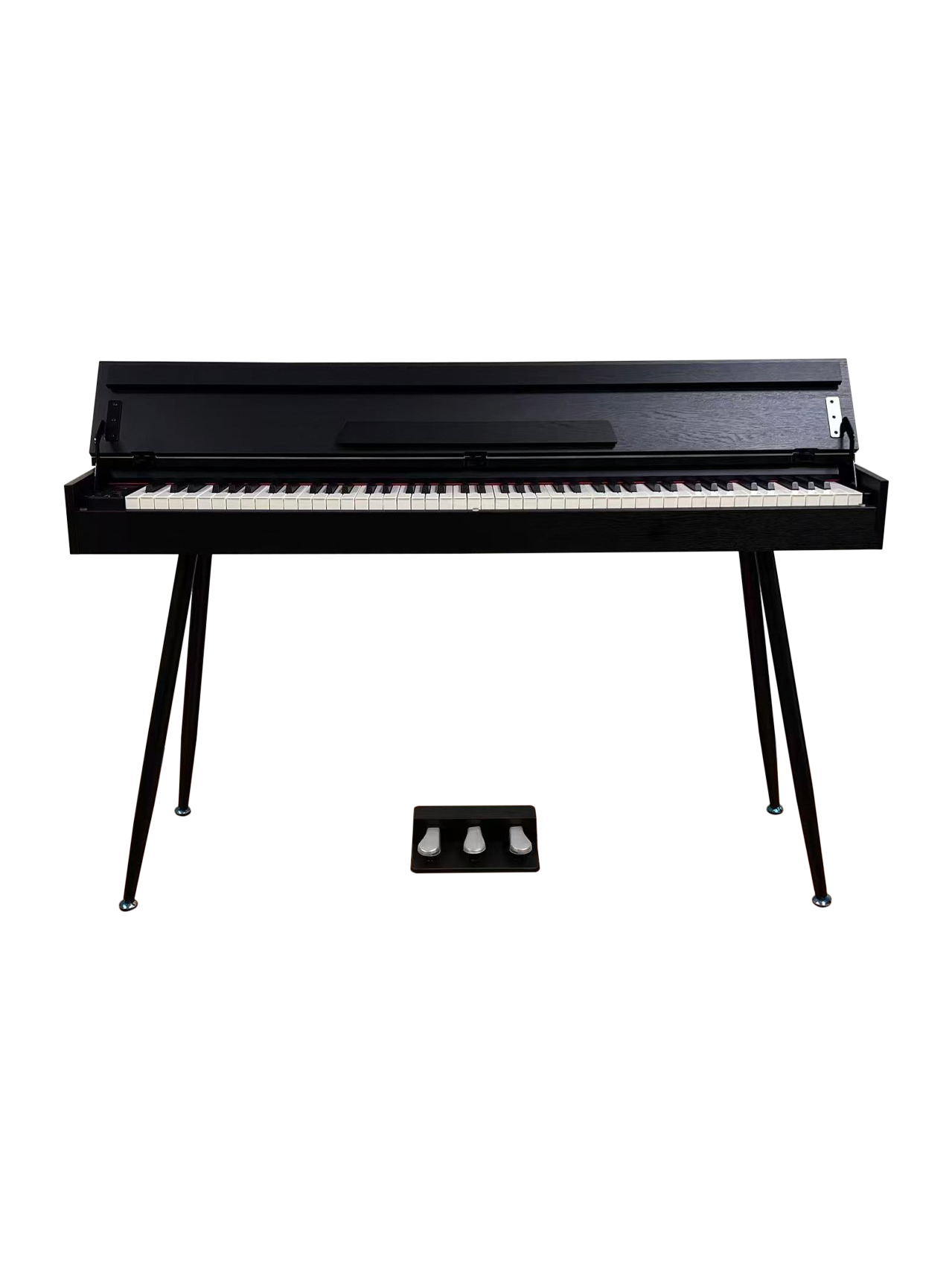AUCN Piano - F625 Fully Weighted Hammer Action Keys (Half-Lid Design)