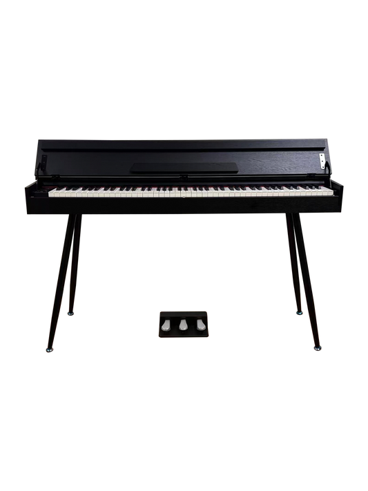 AUCN Piano - F625 Fully Weighted Hammer Action Keys (Half-Lid Design)