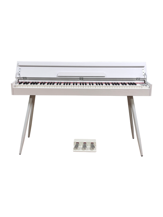AUCN Piano - F625 Fully Weighted Hammer Action Keys (Half-Lid Design)
