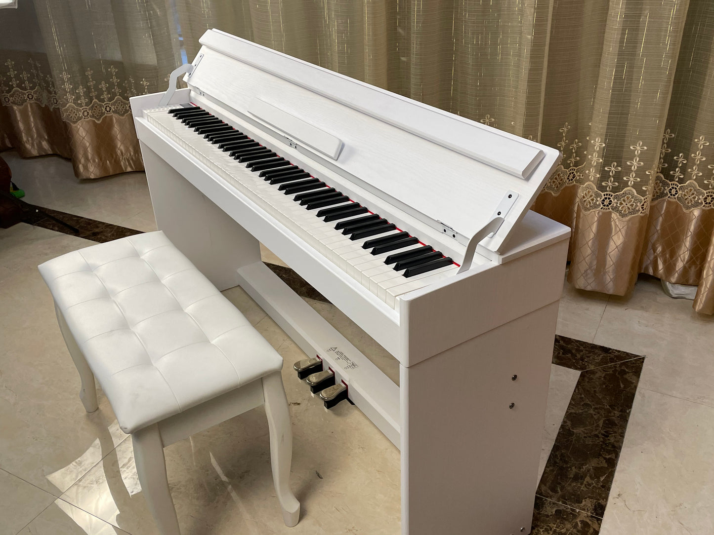 AUCN Piano - B105 Progressive Graded Fully Weighted Hammer