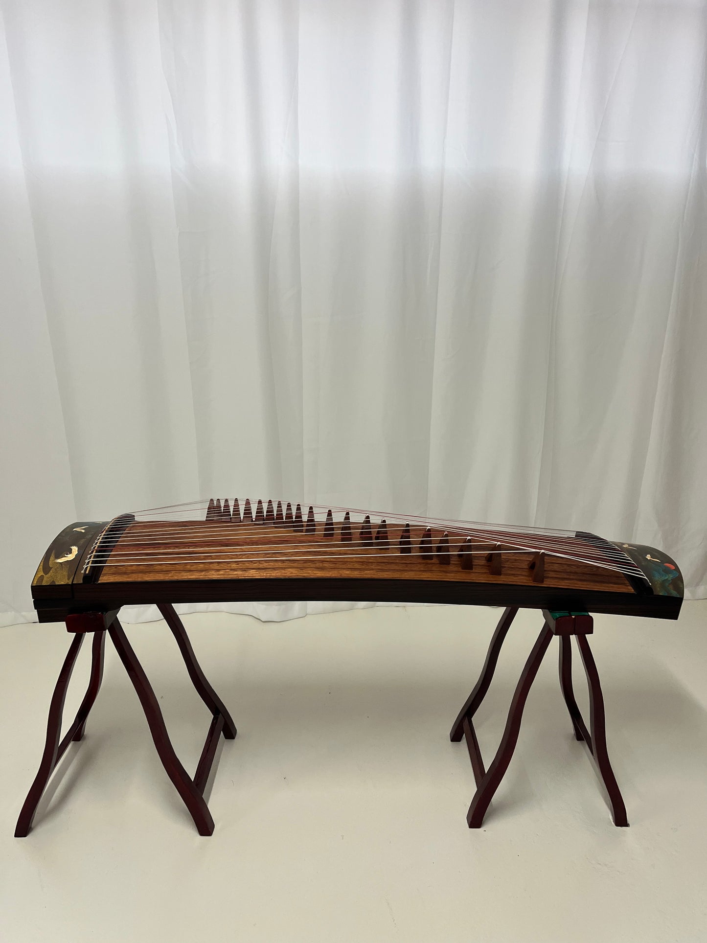 Yayun Guzheng - Sunset Glow Ebony Wood Guzheng
