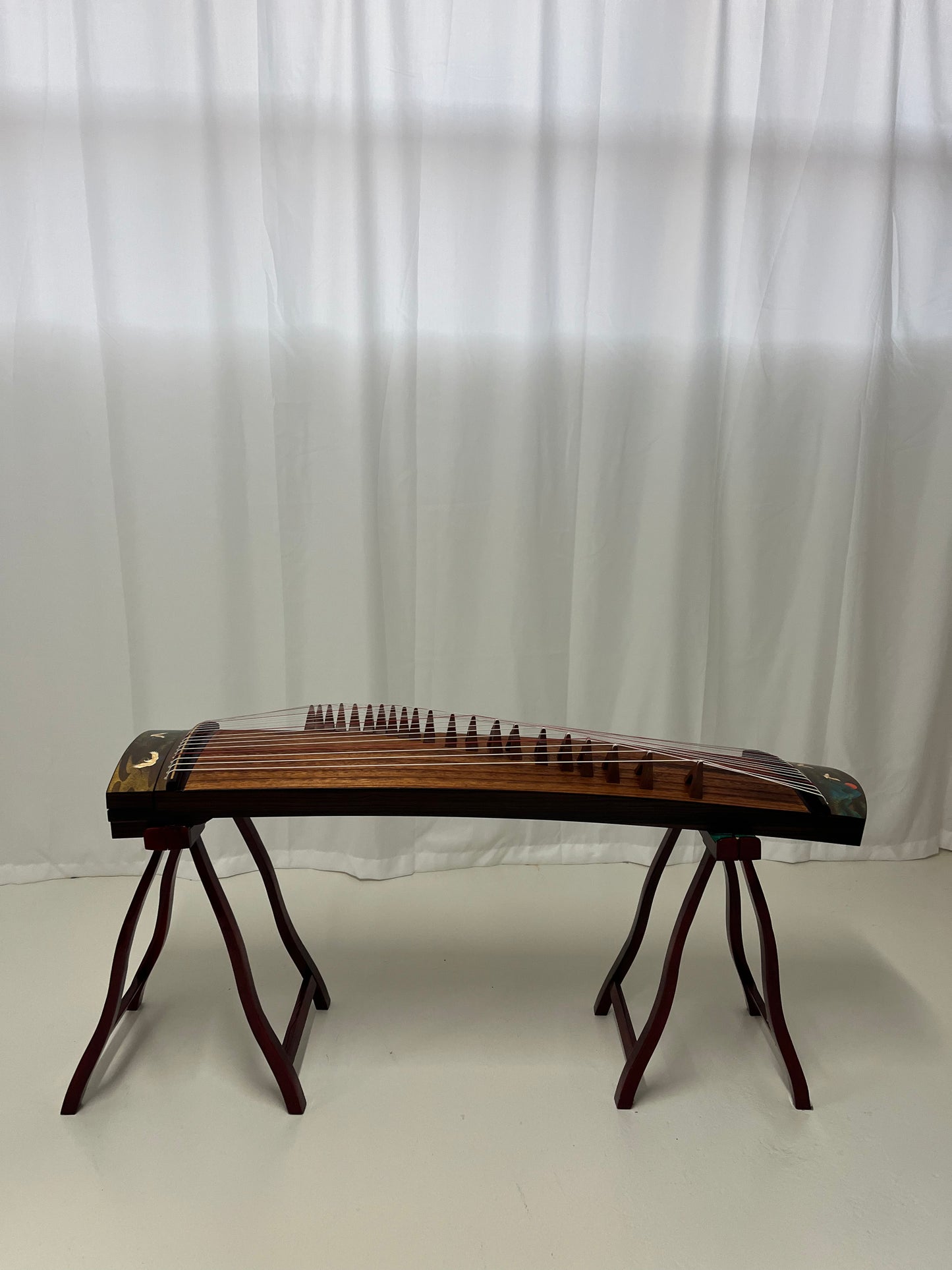 Yayun Guzheng - Sunset Glow Ebony Wood Guzheng