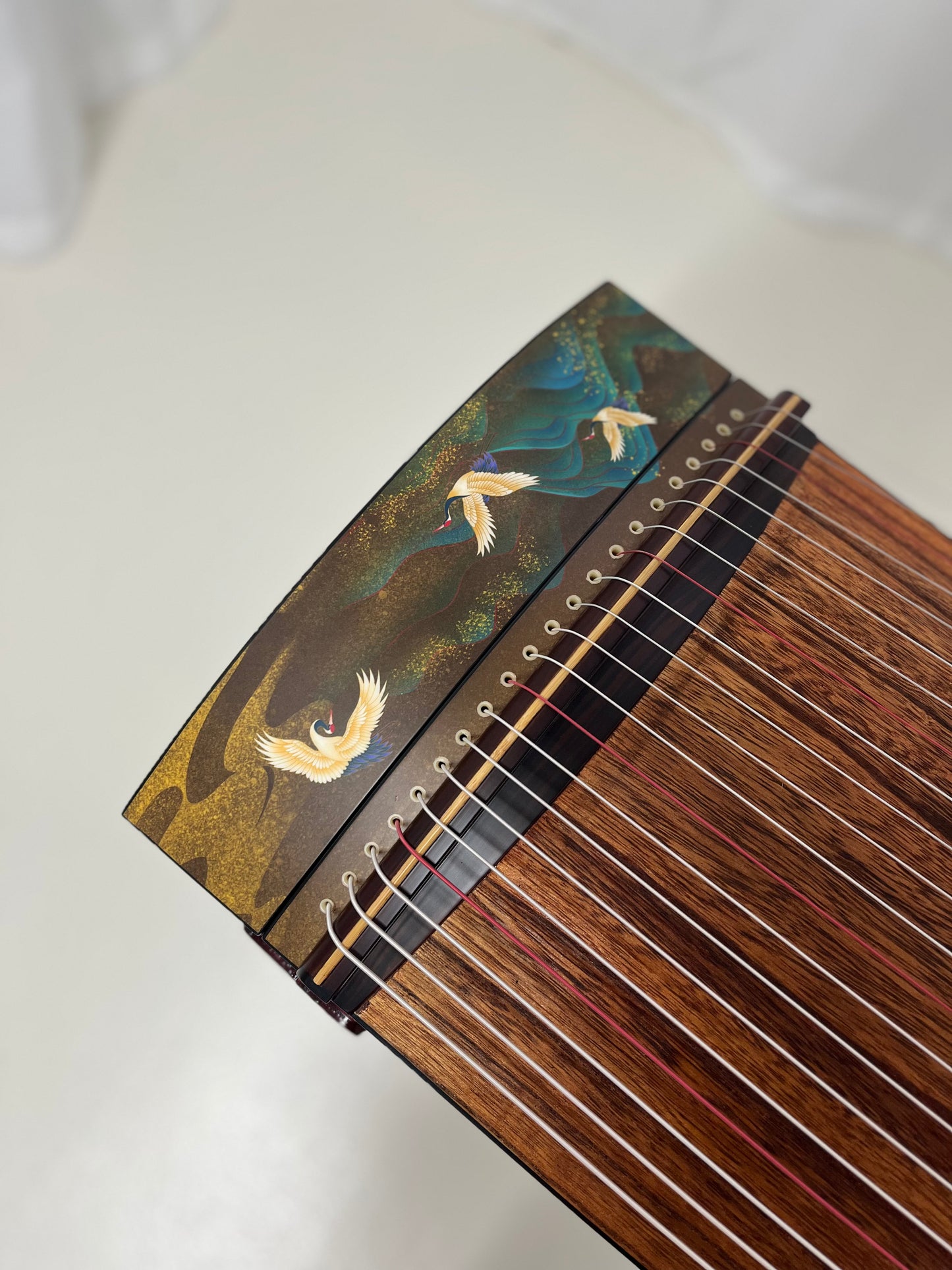 Yayun Guzheng - Sunset Glow Ebony Wood Guzheng