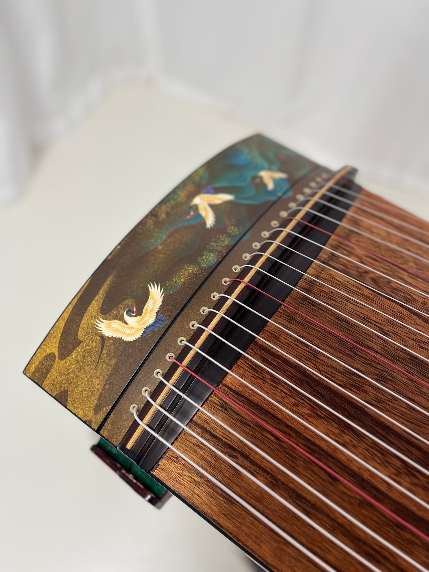 Yayun Guzheng - Sunset Glow Ebony Wood Guzheng