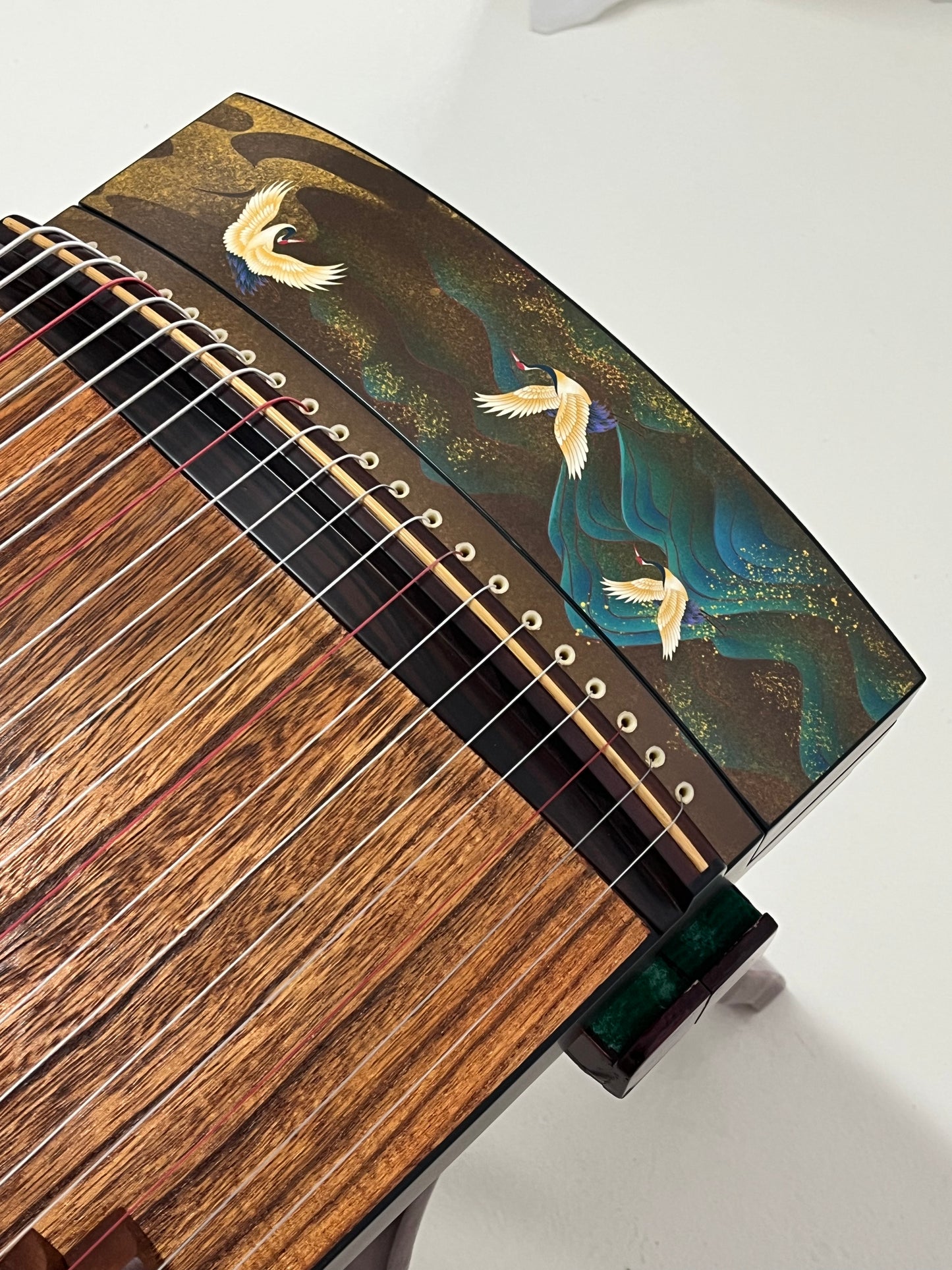 Yayun Guzheng - Sunset Glow Ebony Wood Guzheng