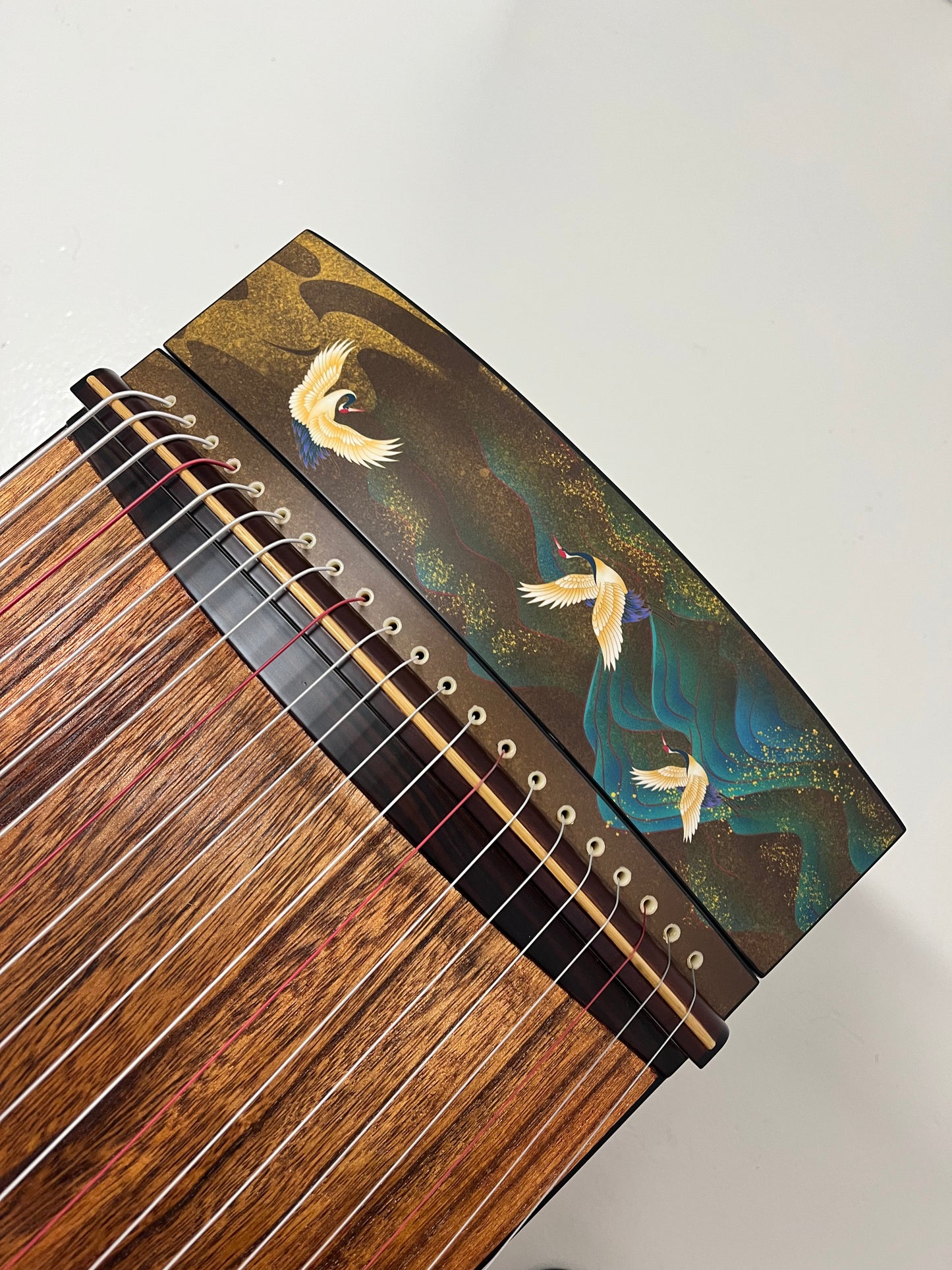 Yayun Guzheng - Sunset Glow Ebony Wood Guzheng