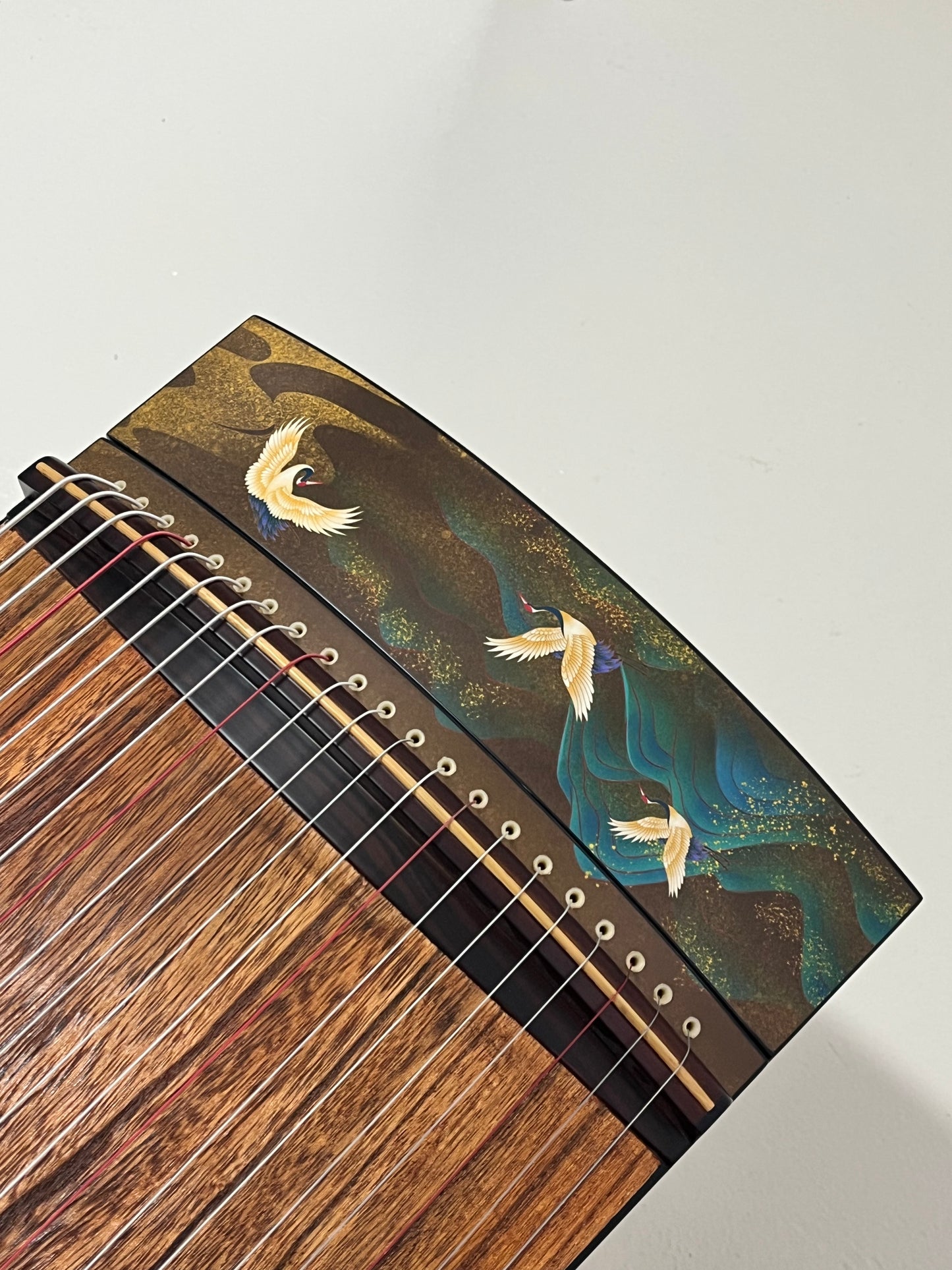 Yayun Guzheng - Sunset Glow Ebony Wood Guzheng