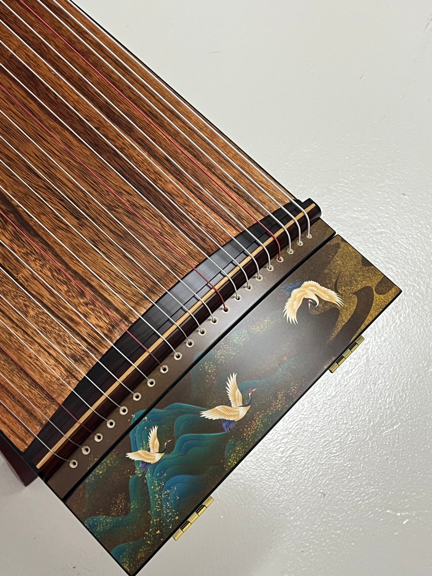 Yayun Guzheng - Sunset Glow Ebony Wood Guzheng