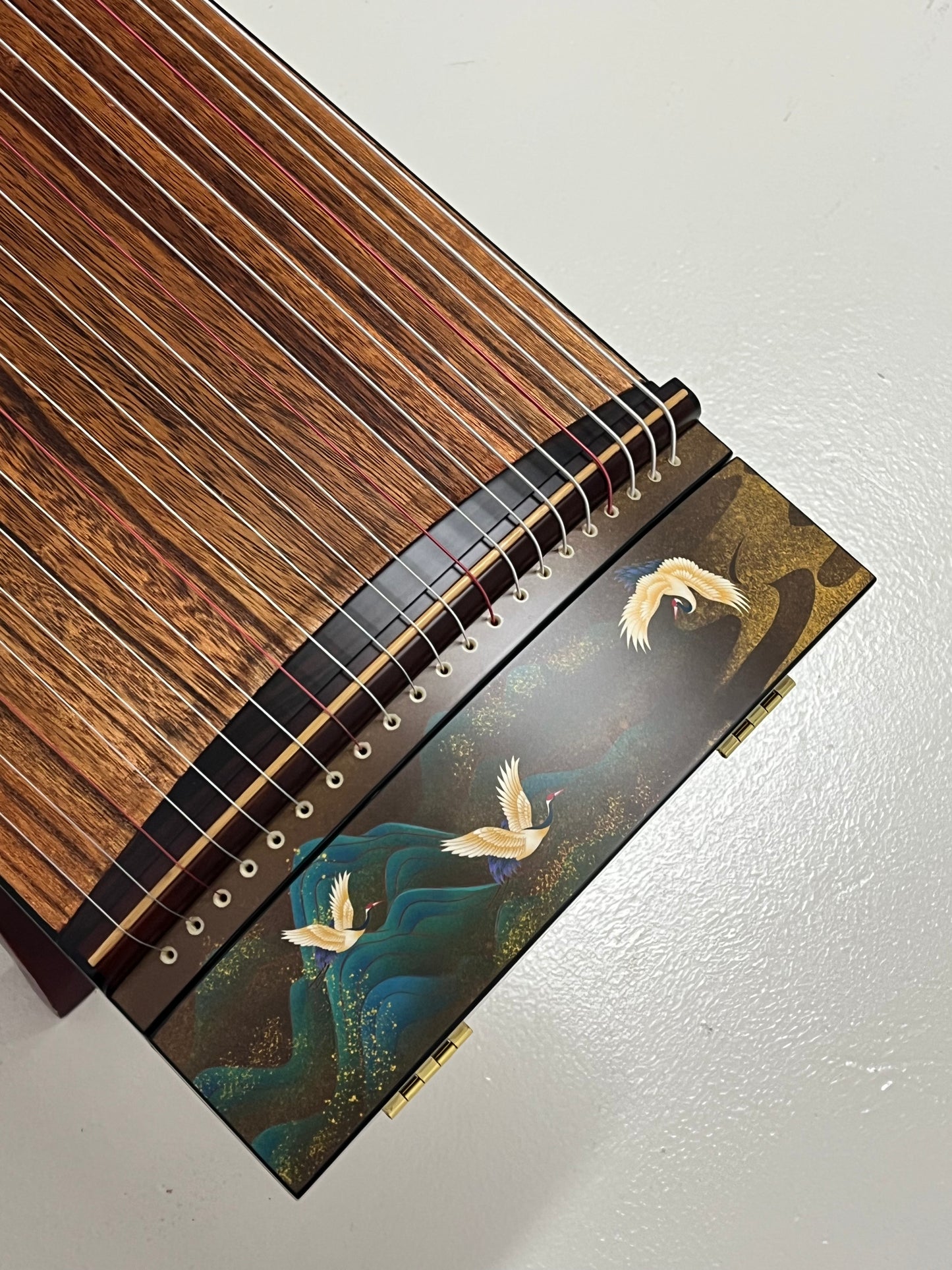Yayun Guzheng - Sunset Glow Ebony Wood Guzheng