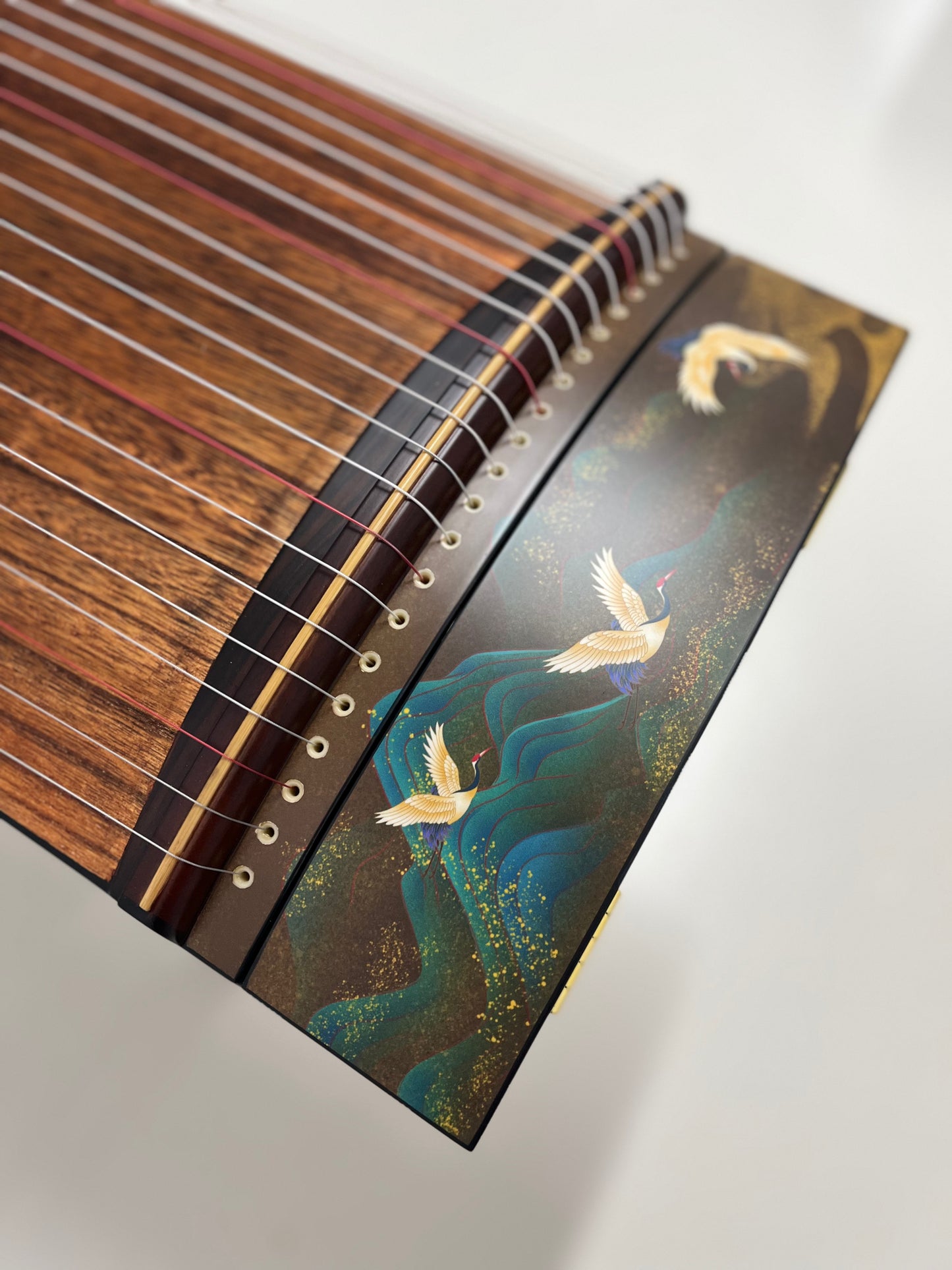 Yayun Guzheng - Sunset Glow Ebony Wood Guzheng