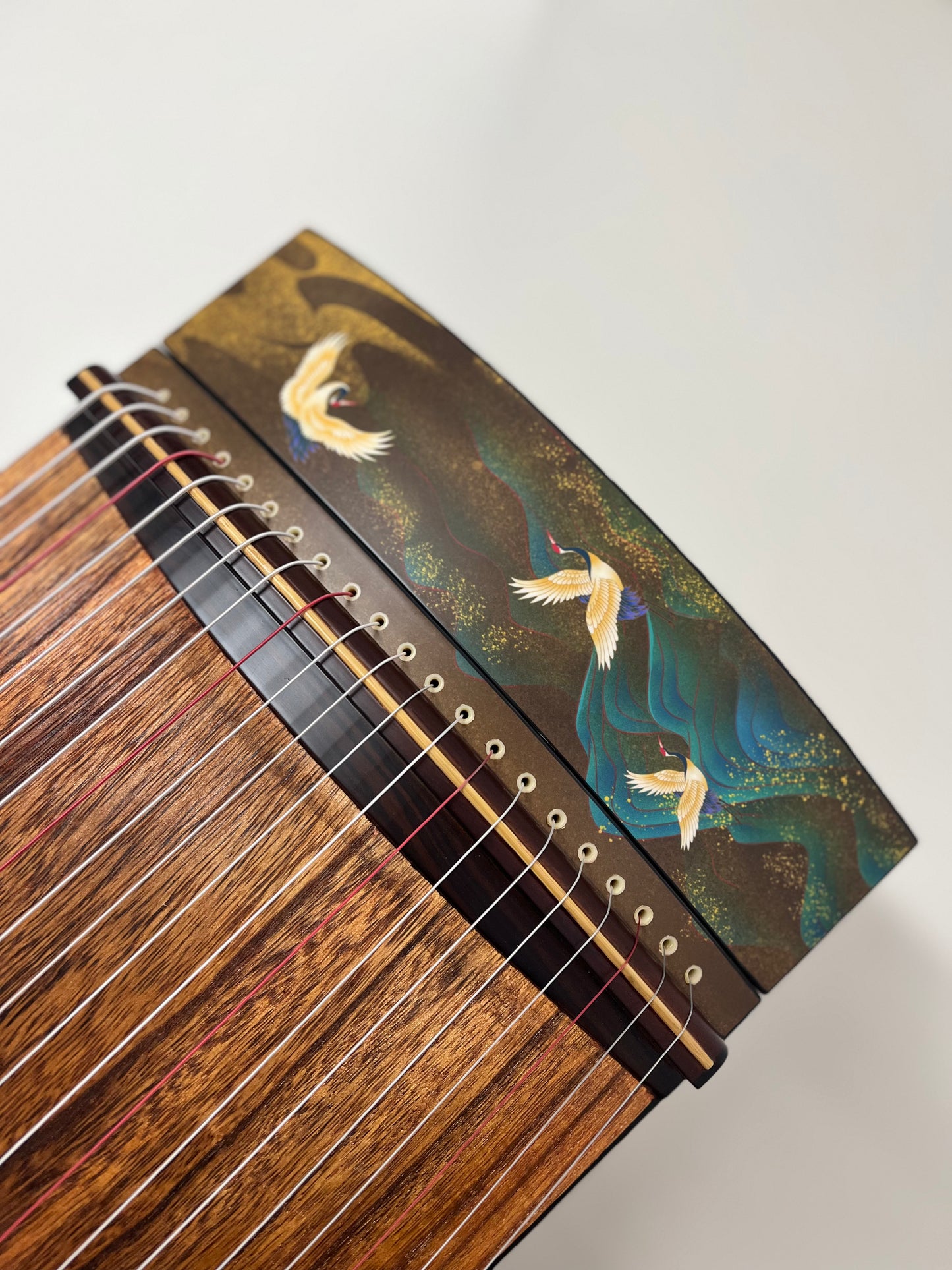 Yayun Guzheng - Sunset Glow Ebony Wood Guzheng