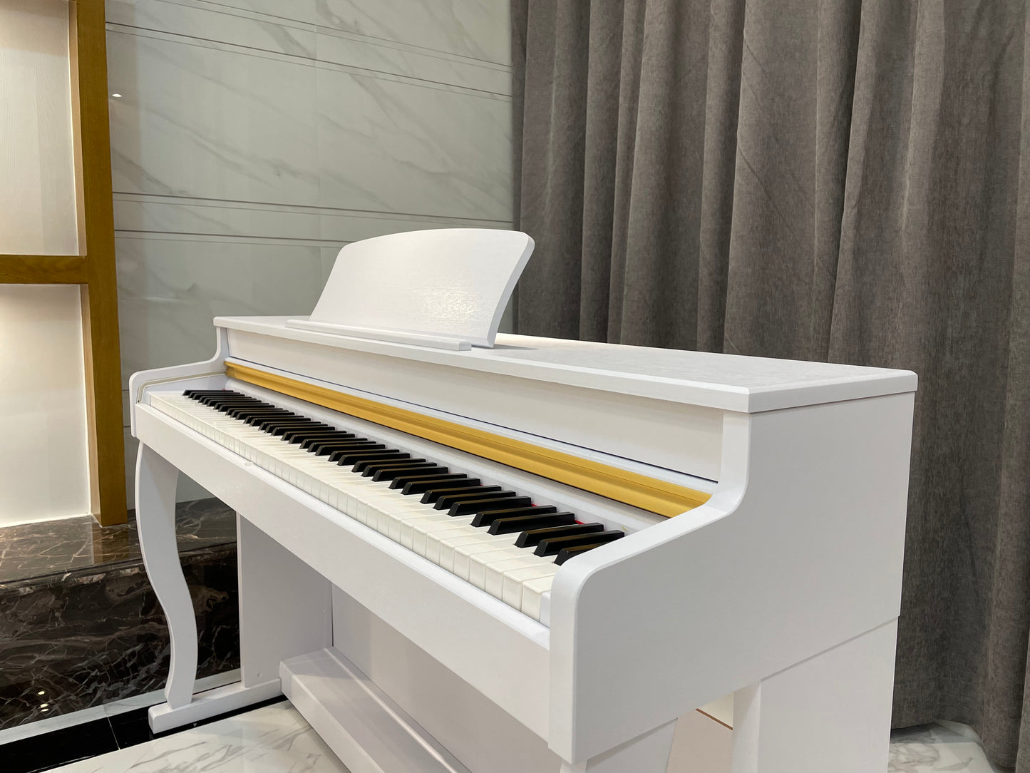 AUCN Piano - XH8006 Progressive Graded Fully Weighted Hammer Action Keys (Sliding Lid Design)